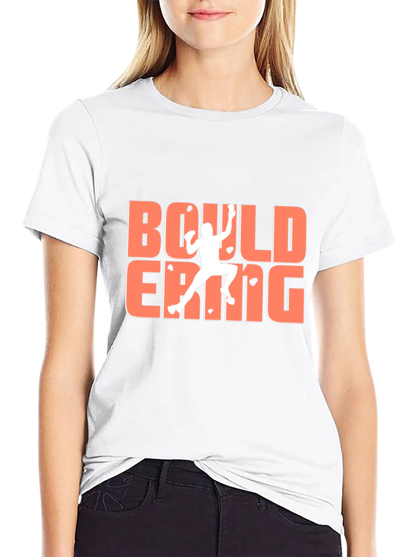 Bouldering Graphic T-Shirt - Black