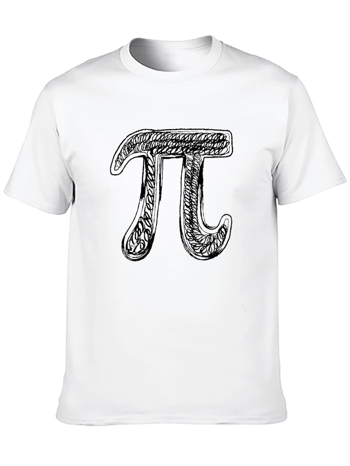 Math Pi Symbol Graphic Tee