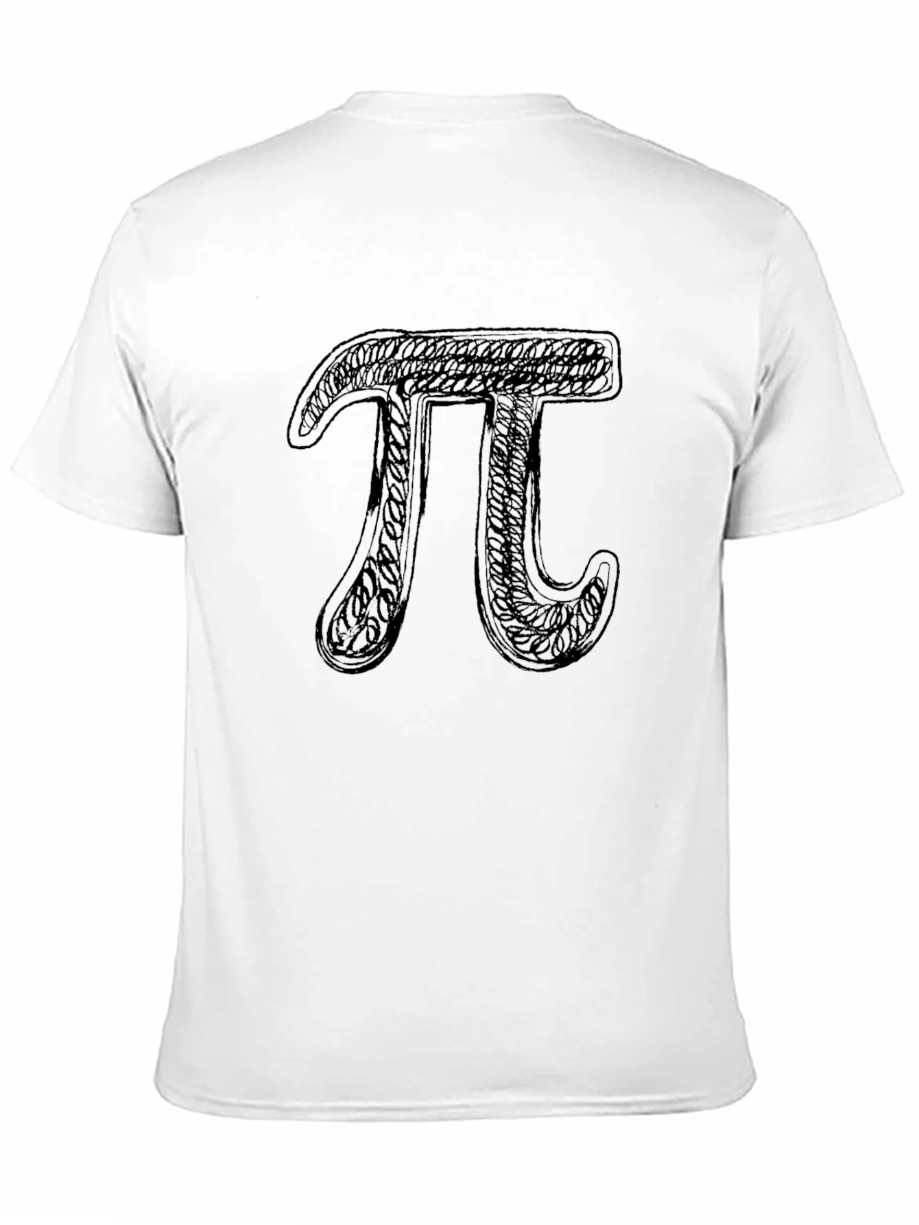 Math Pi Symbol Graphic Tee