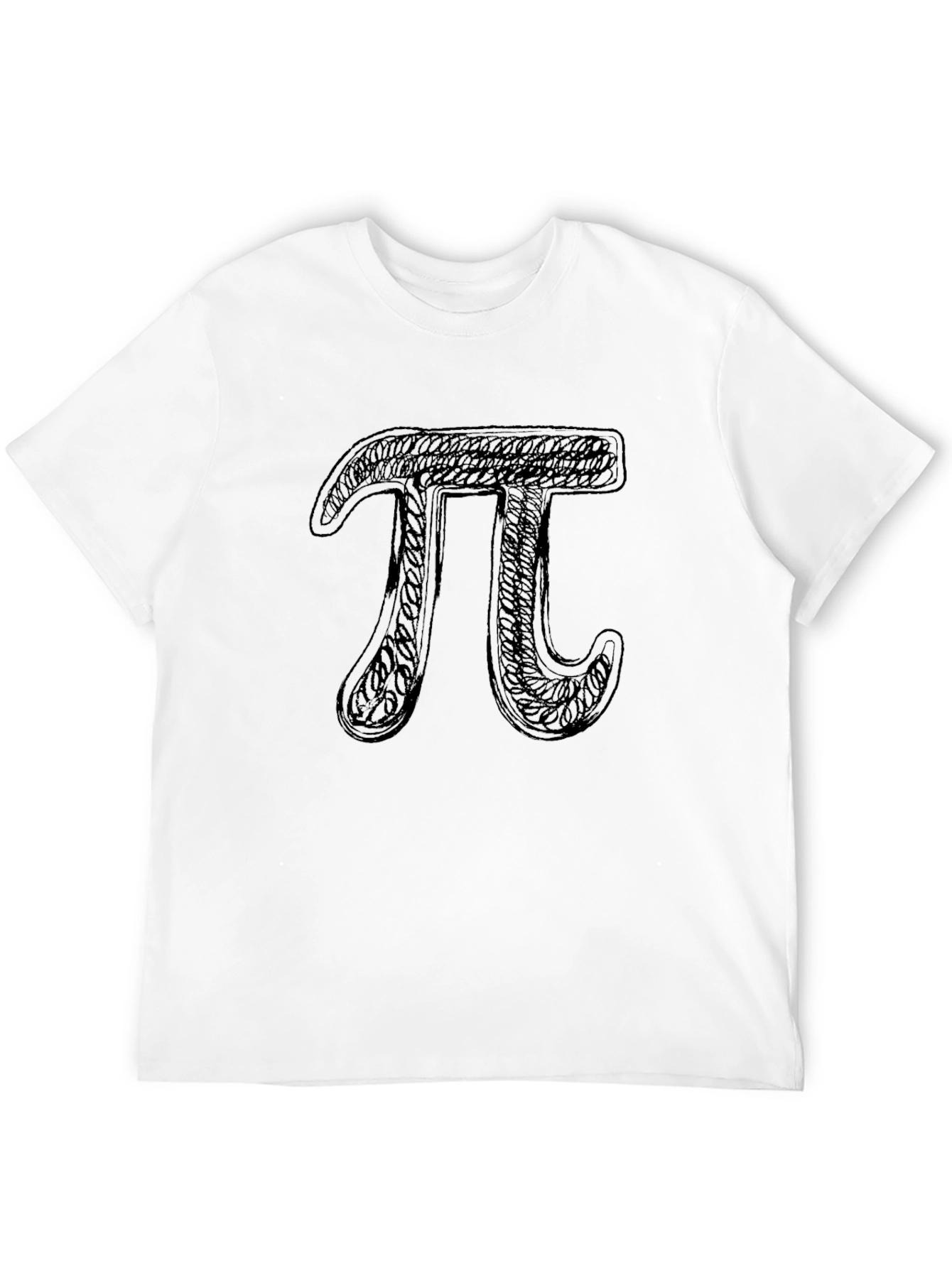 Math Pi Symbol Graphic Tee