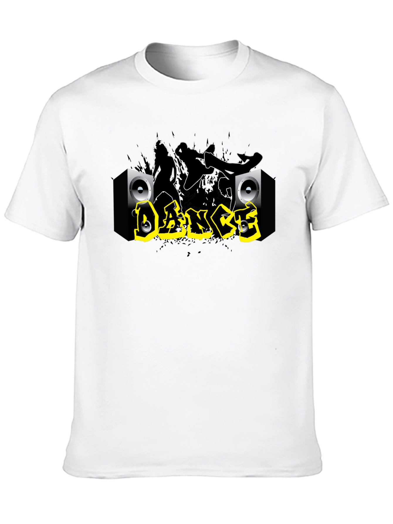 Dance Graphic Black T-Shirt