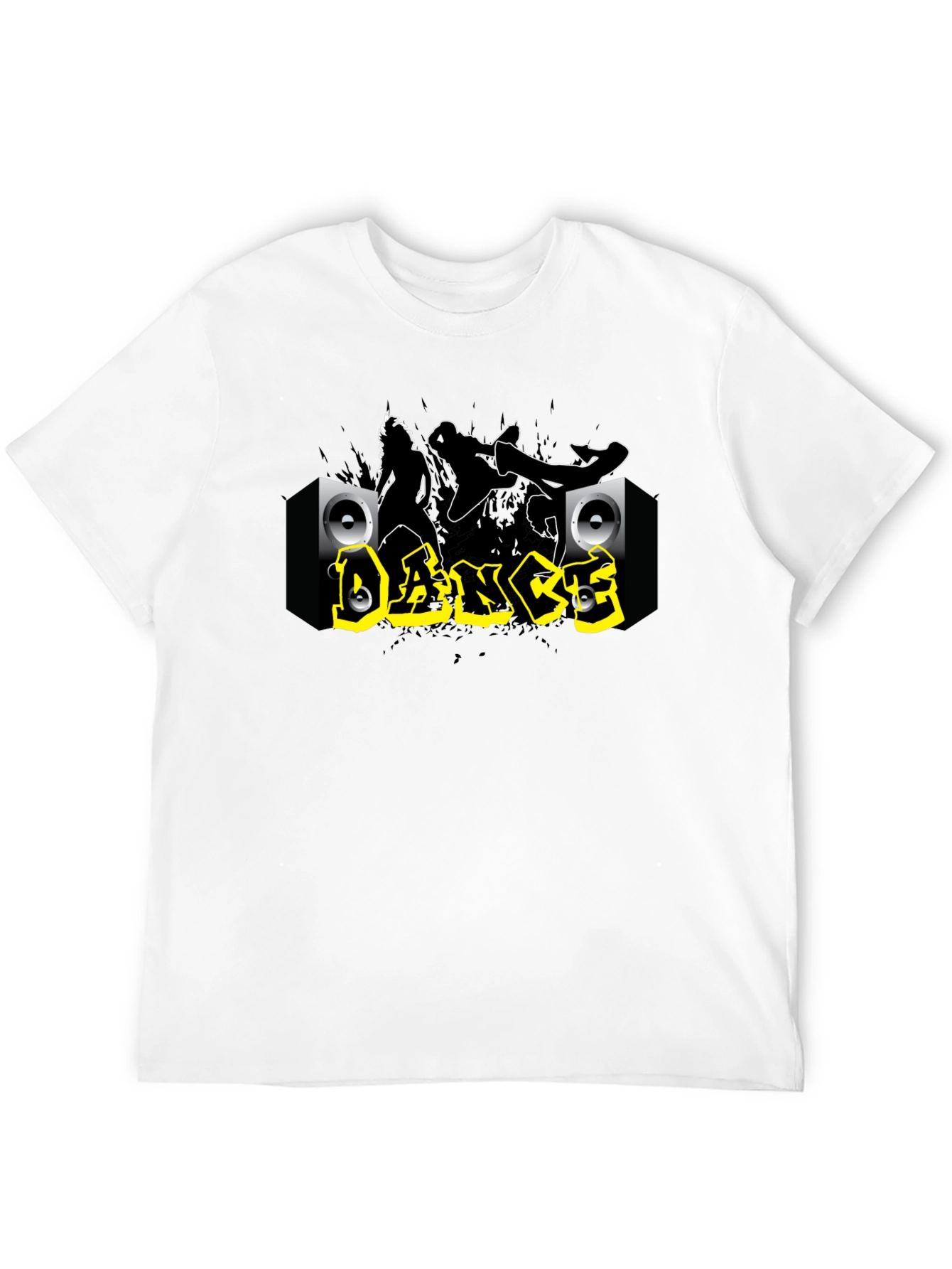 Dance Graphic Black T-Shirt