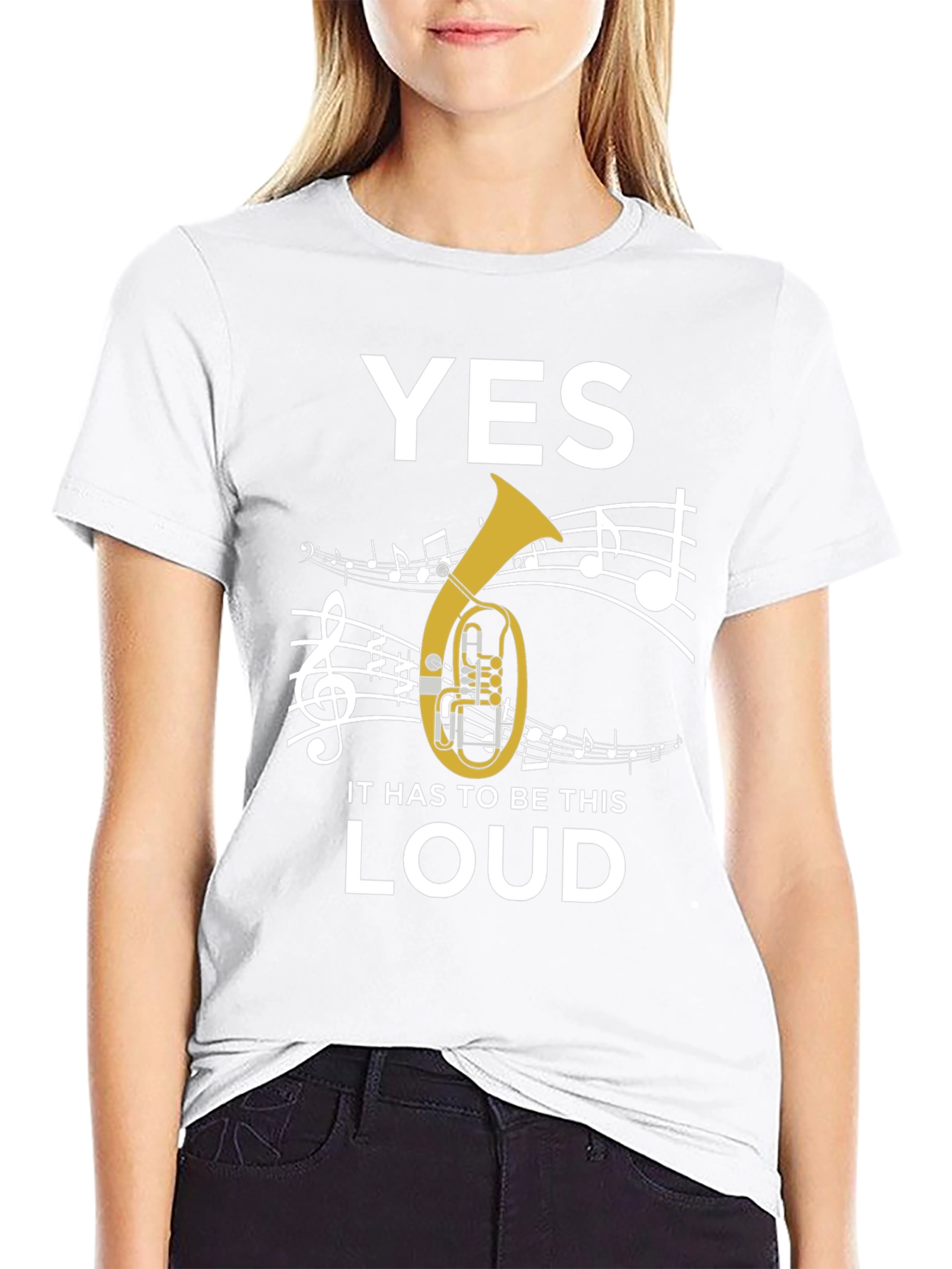Yes It Has To Be This Loud Tuba T-Shirt
