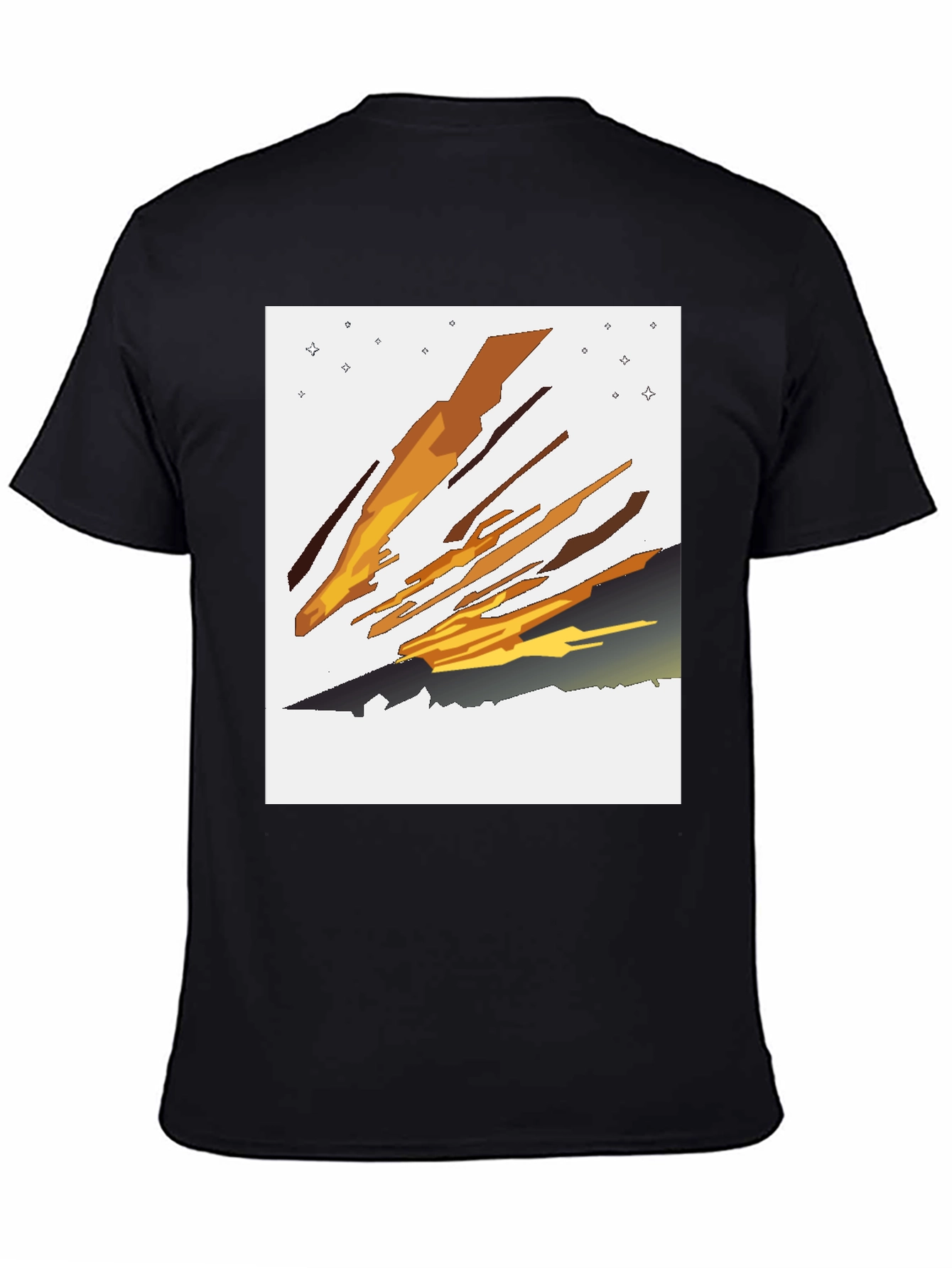 Abstract Comet Graphic Tee