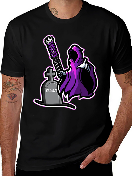 Grim Reaper Car Part Graphic Tee