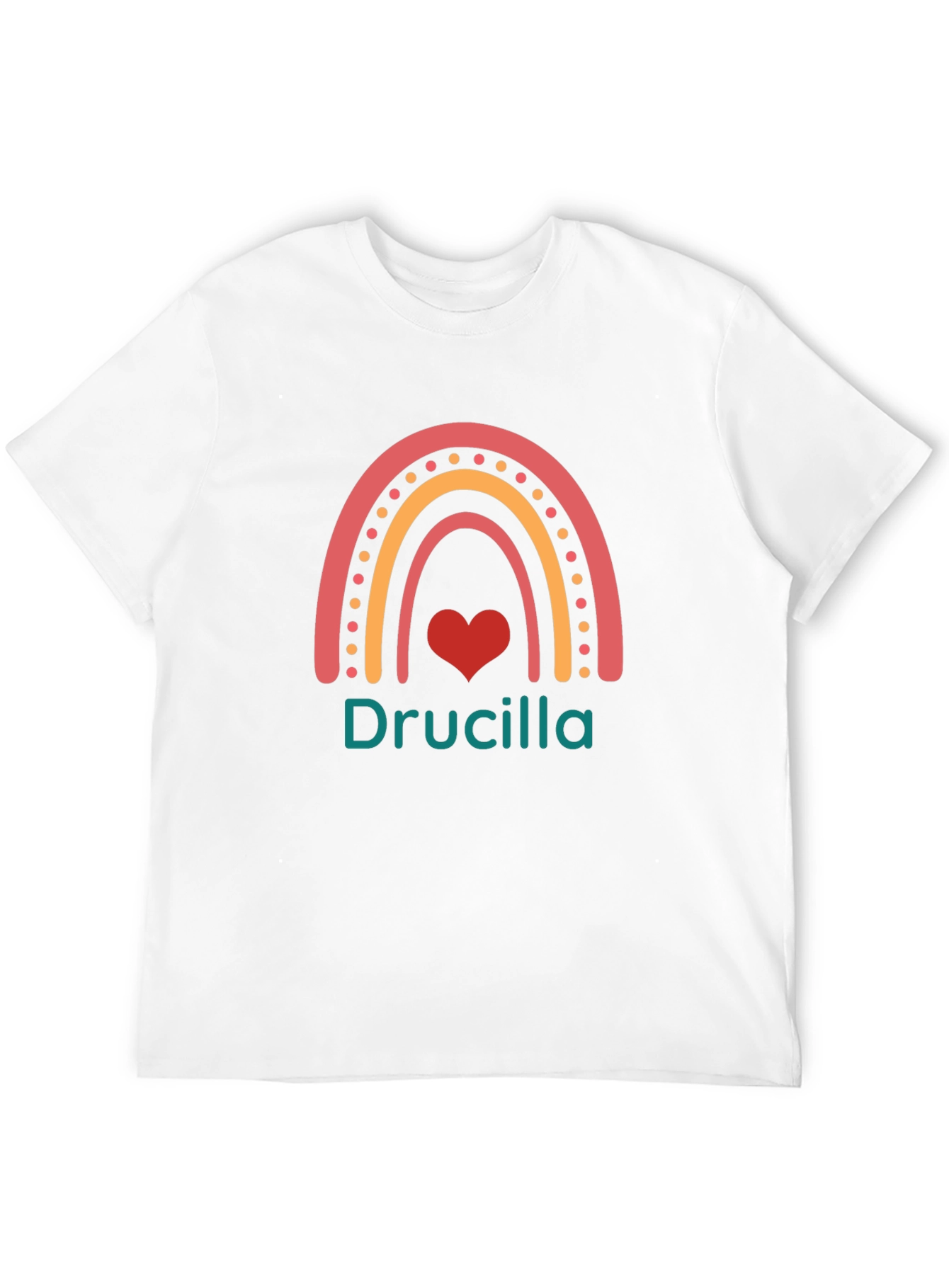 Rainbow Heart Driscilla T-Shirt