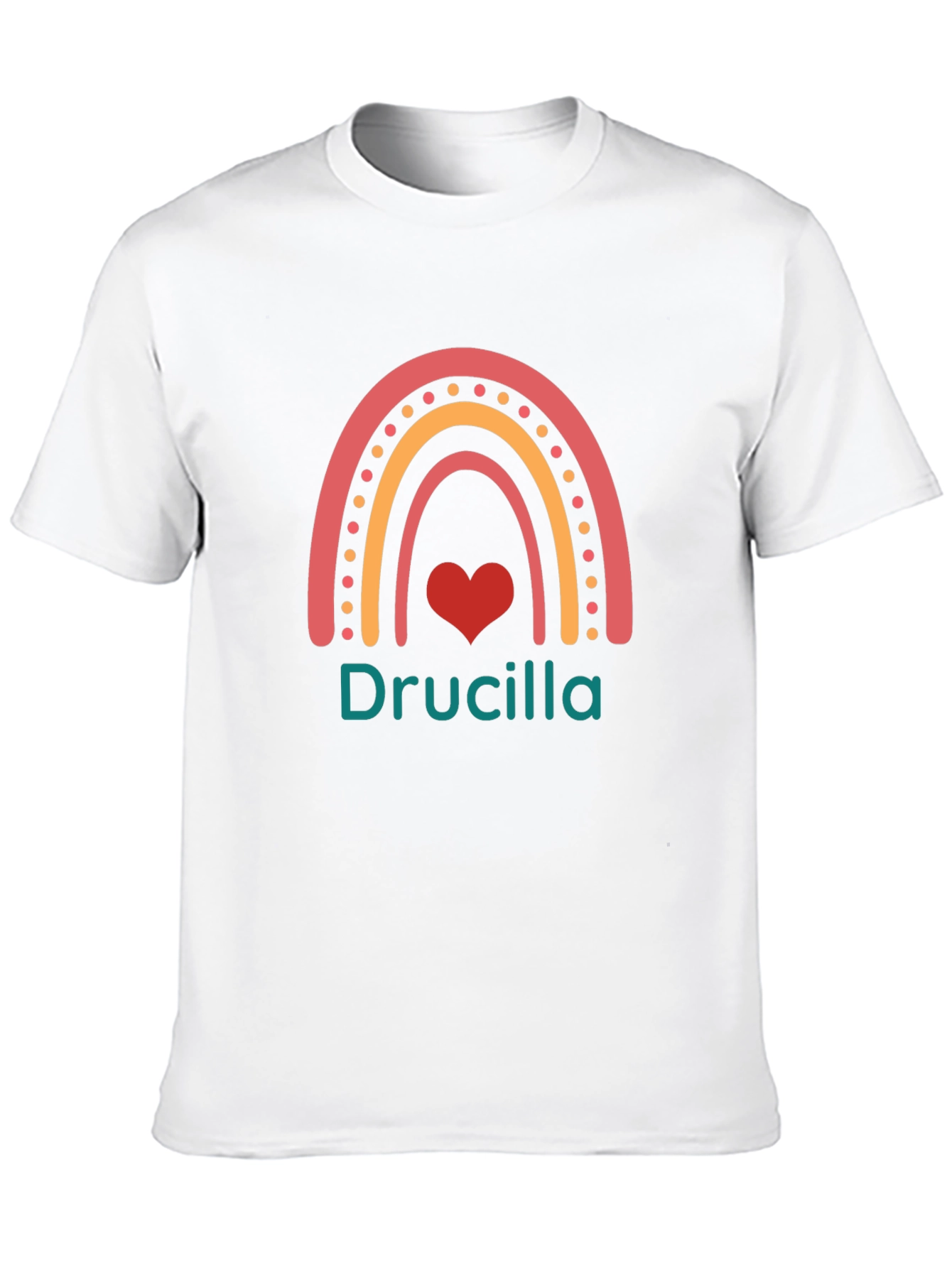 Rainbow Heart Driscilla T-Shirt