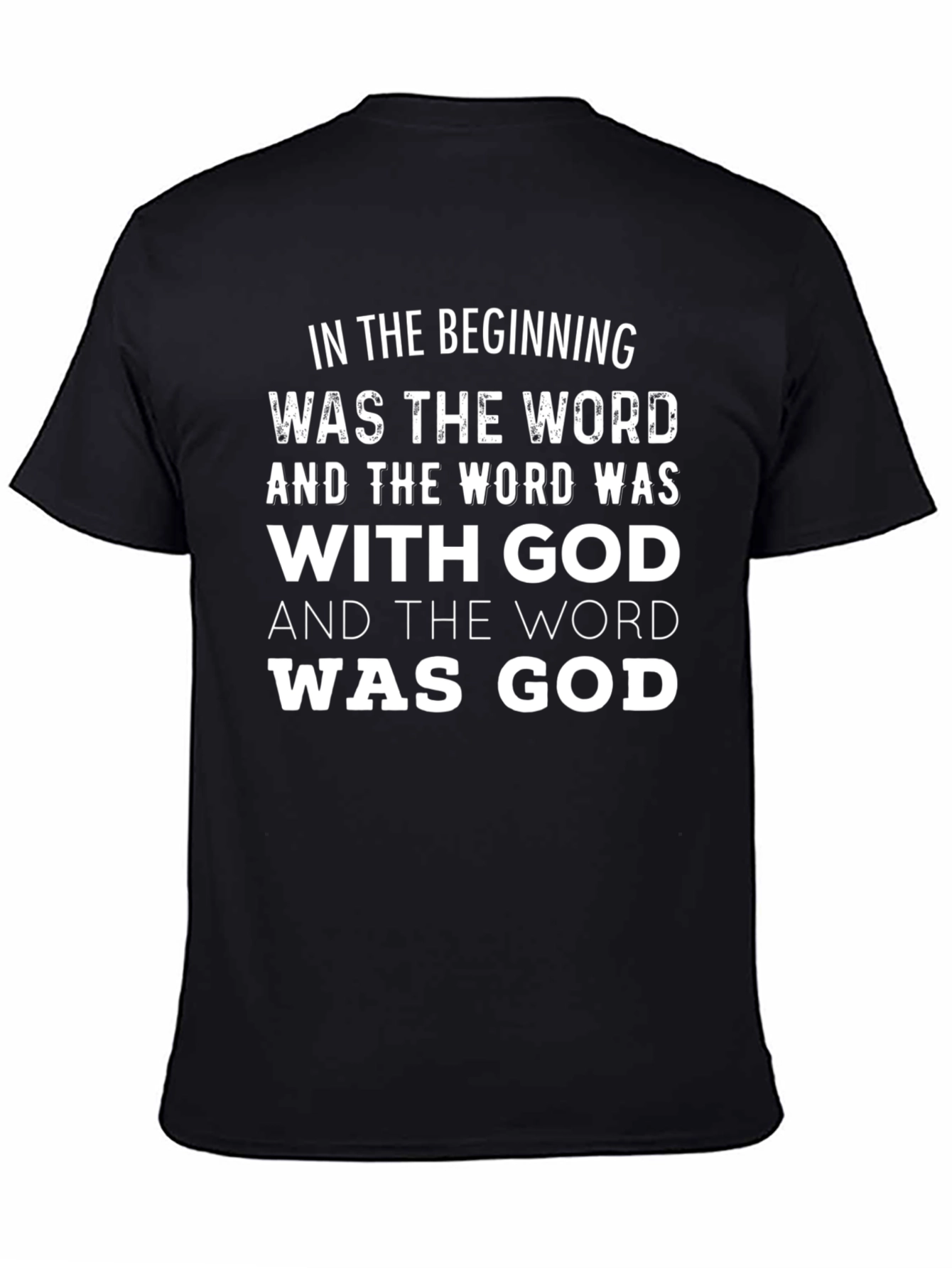 In the Beginning Was the Word T-Shirt