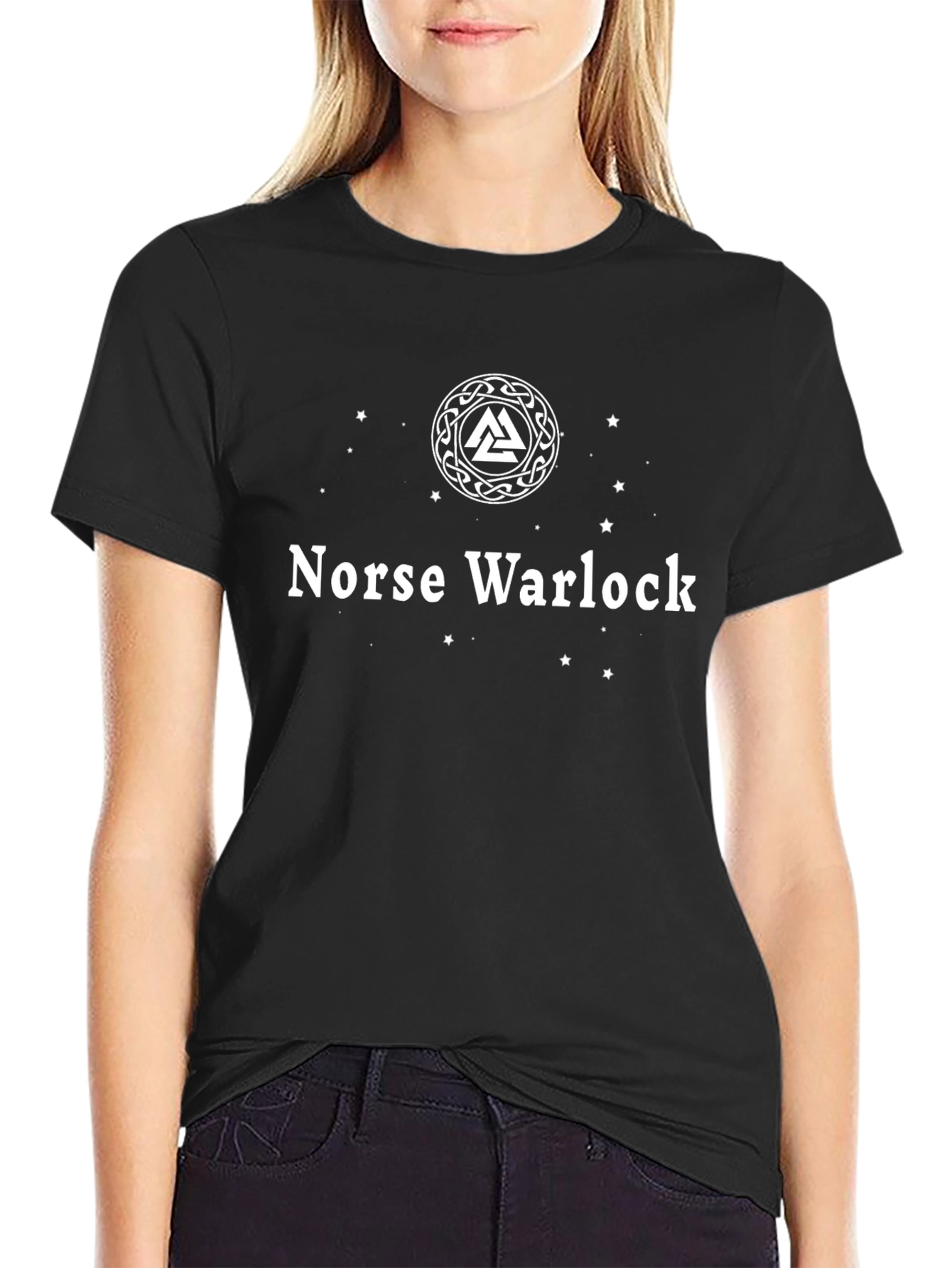 Norse Warlock T-Shirt - Viking Valhalla Design