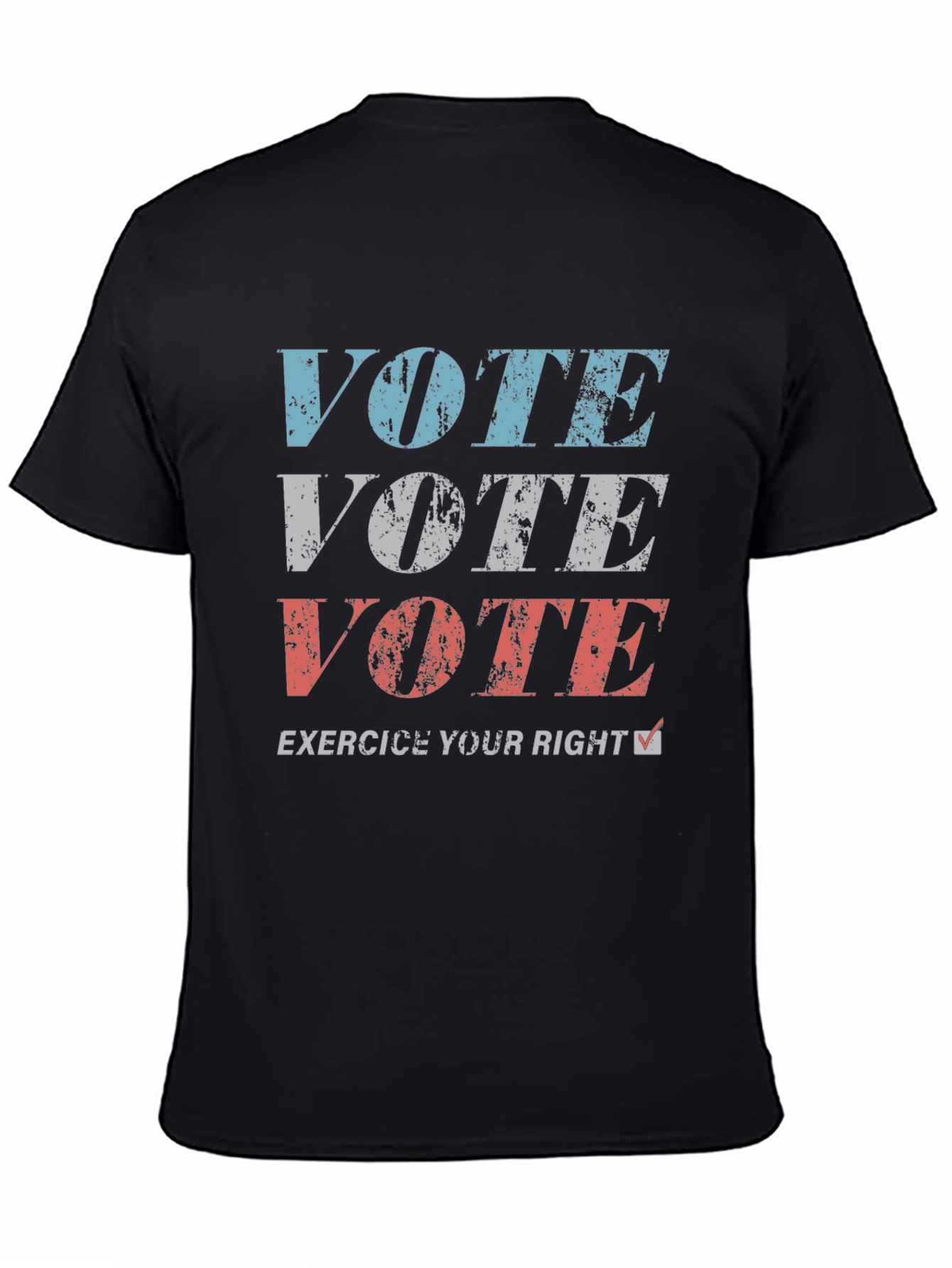 Vote T-Shirt: Exercise Your Right Patriotic Graphic Tee