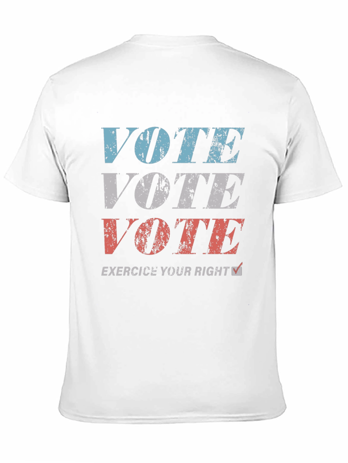Vote T-Shirt: Exercise Your Right Patriotic Graphic Tee
