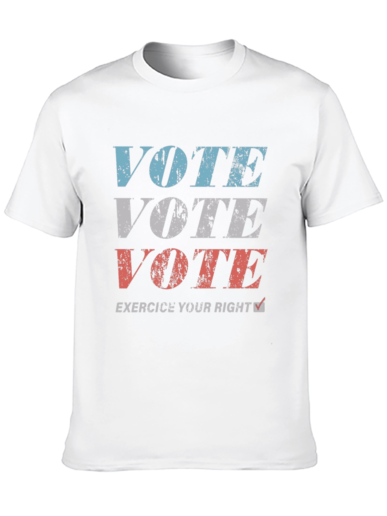 Vote T-Shirt: Exercise Your Right Patriotic Graphic Tee