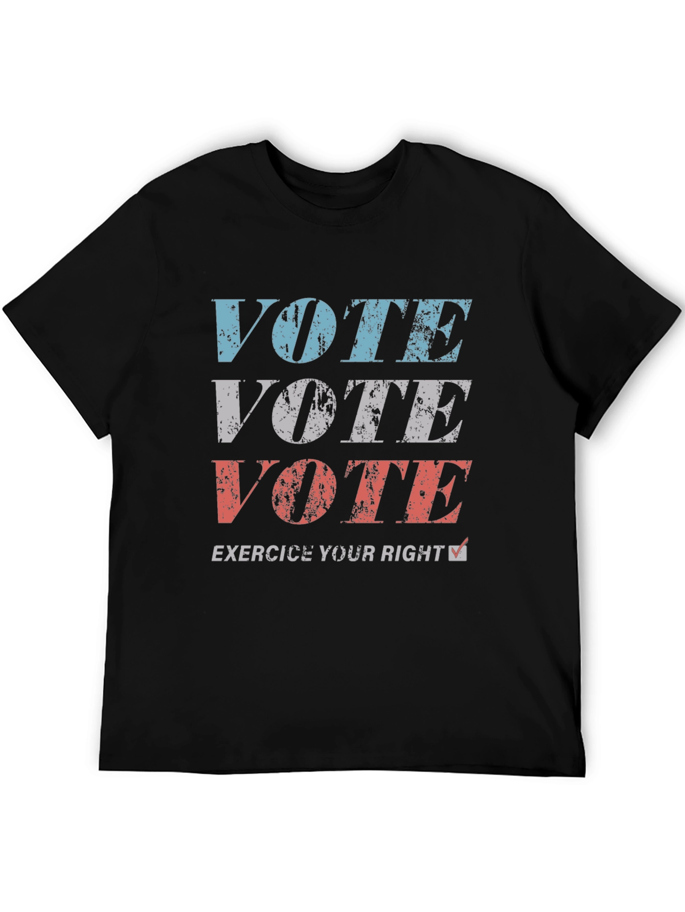 Vote T-Shirt: Exercise Your Right Patriotic Graphic Tee