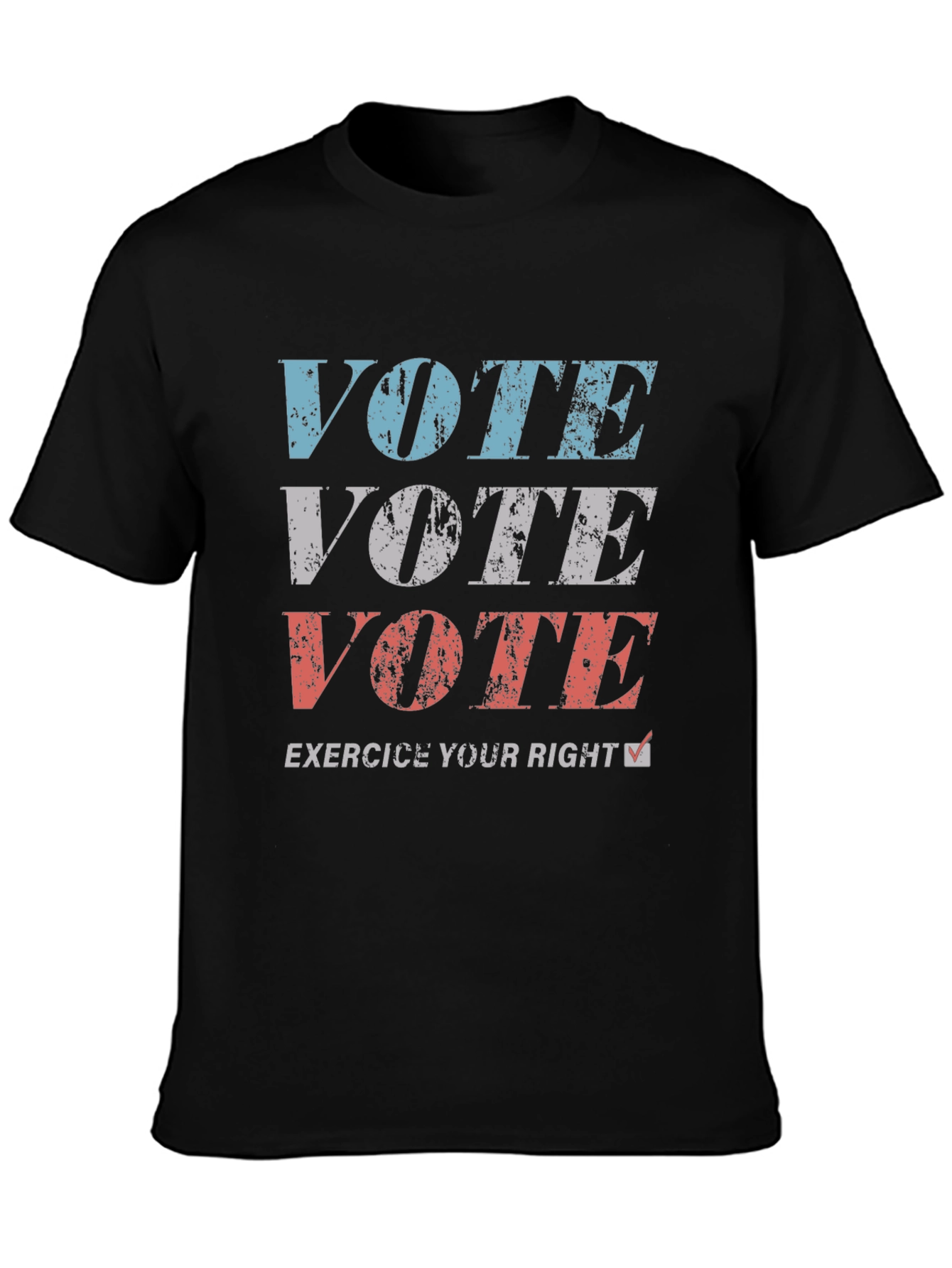 Vote T-Shirt: Exercise Your Right Patriotic Graphic Tee