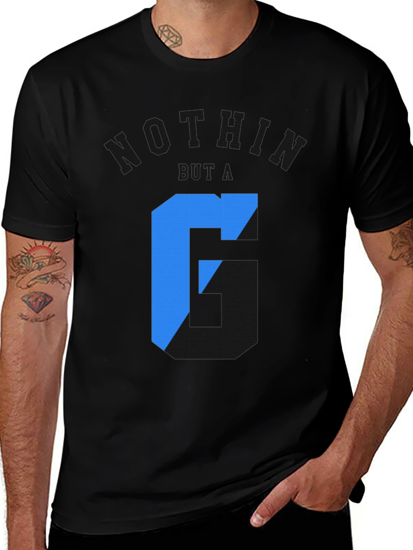 Nothin But a G Mens Black T-Shirt