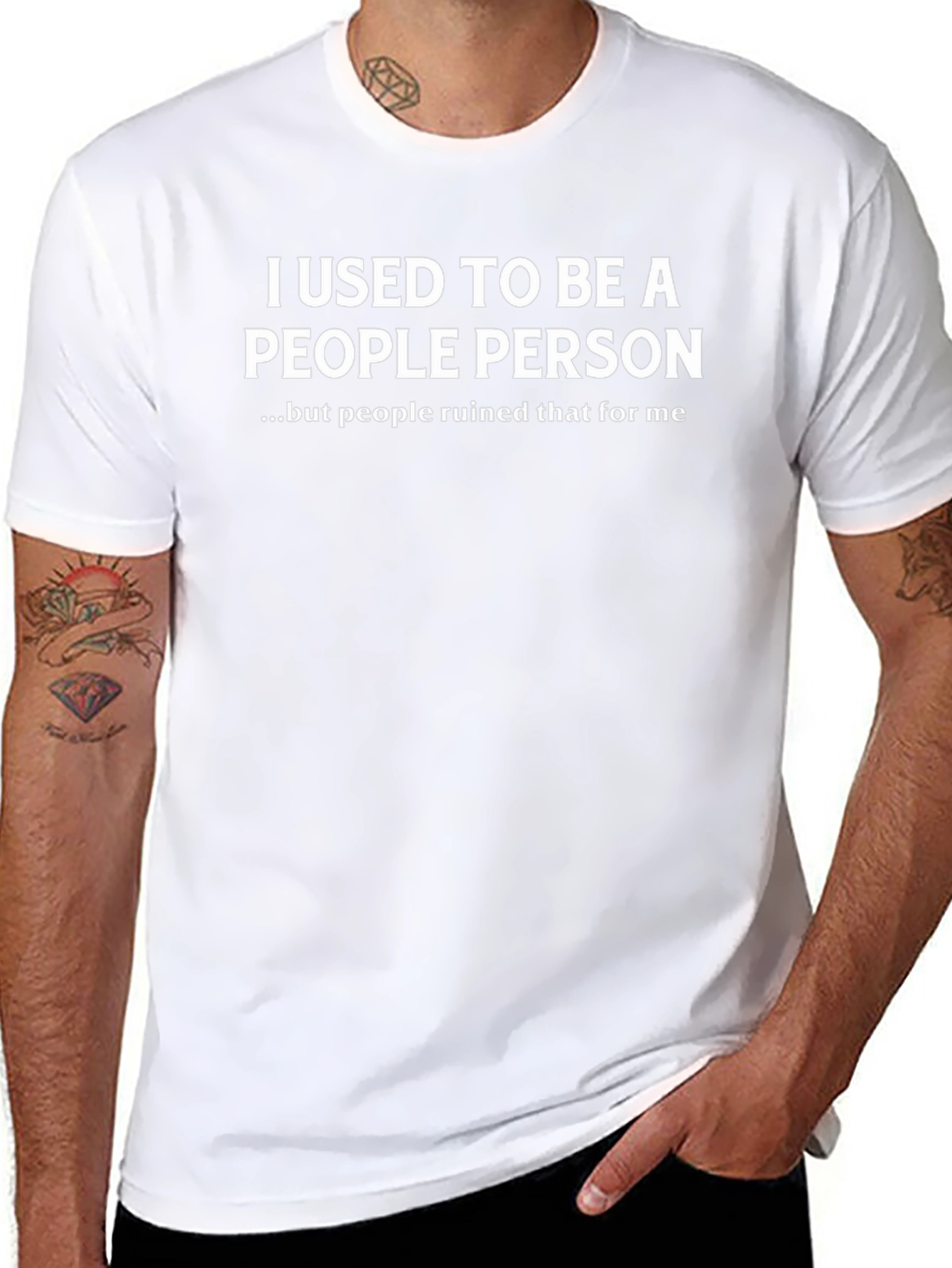 I Used to Be a People Person T-Shirt