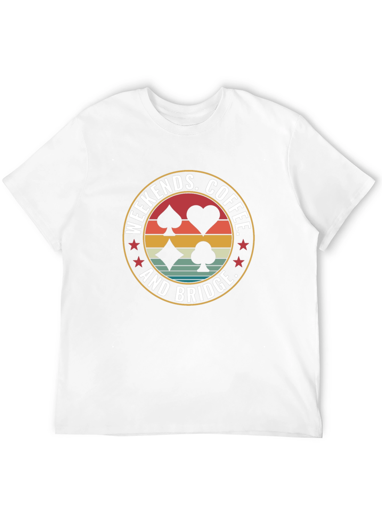 Weekends Coffee & Bridge T-Shirt