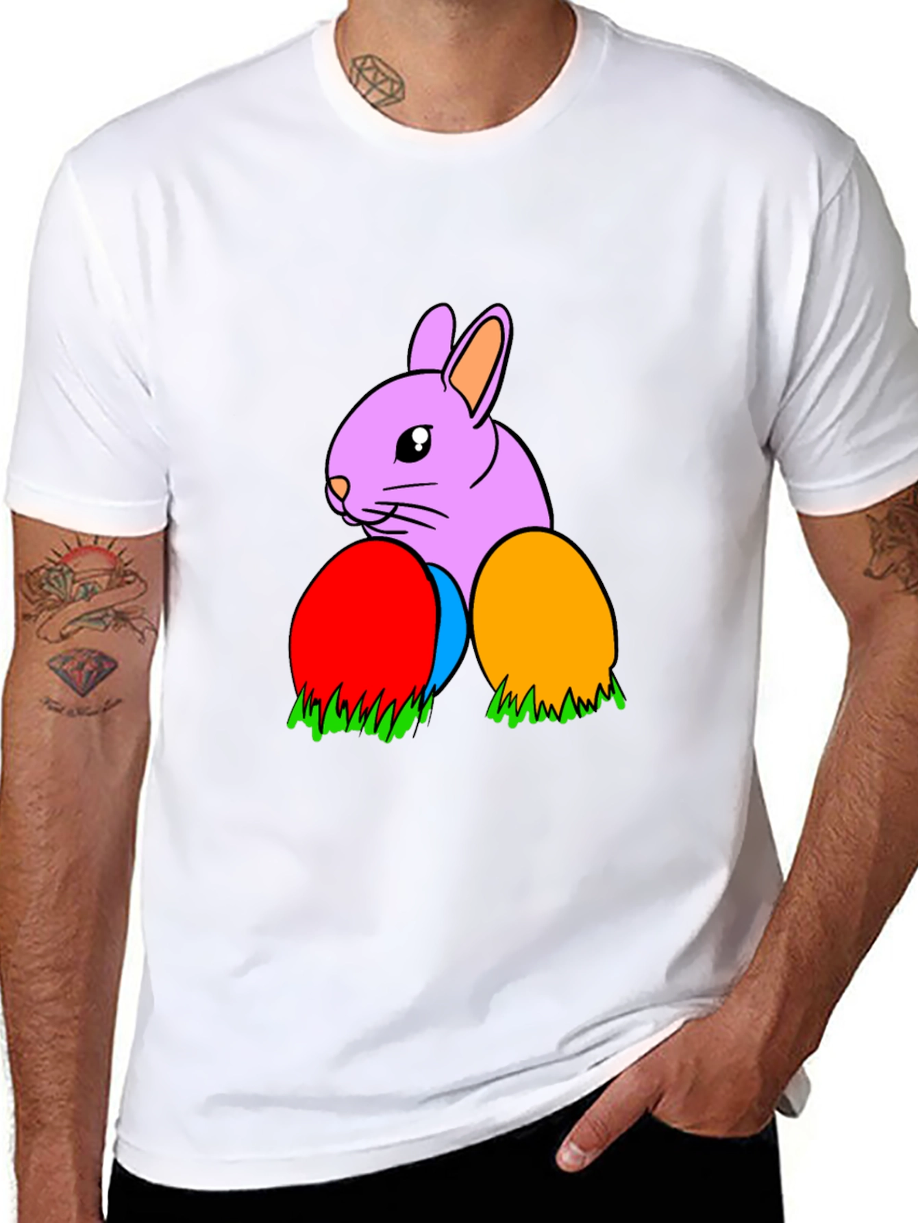 Easter Bunny T-Shirt - Festive Holiday Apparel