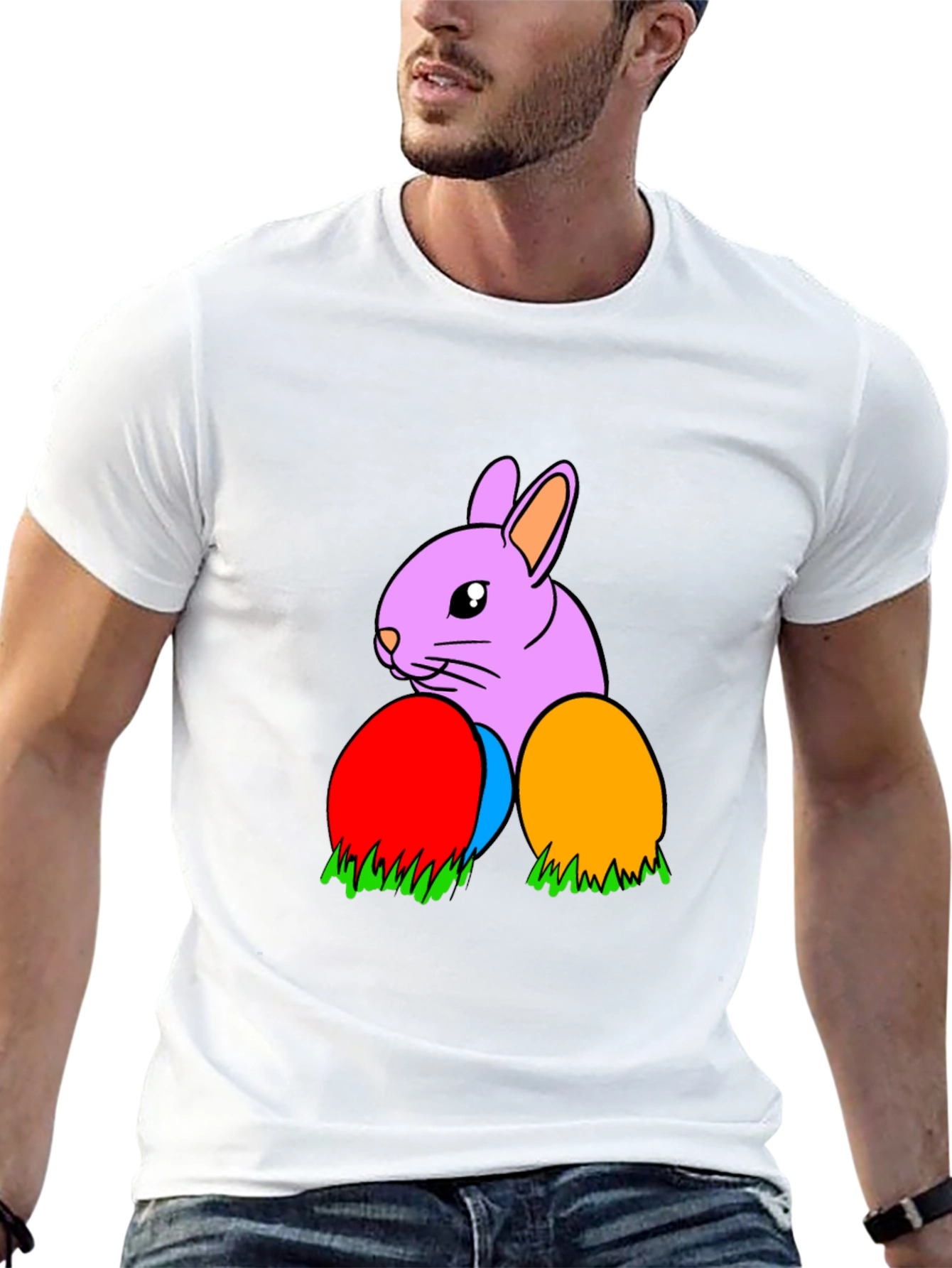 Easter Bunny T-Shirt - Festive Holiday Apparel