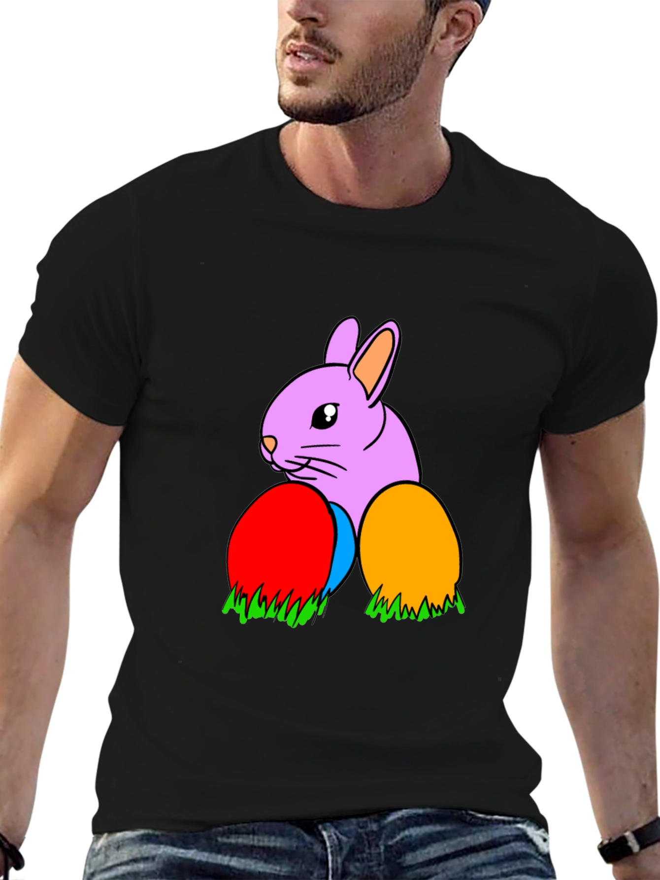 Easter Bunny T-Shirt - Festive Holiday Apparel