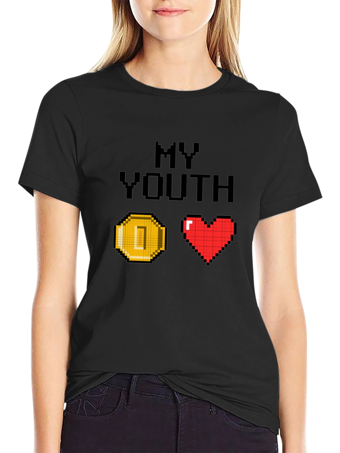 My Youth Pixel Art Graphic T-Shirt