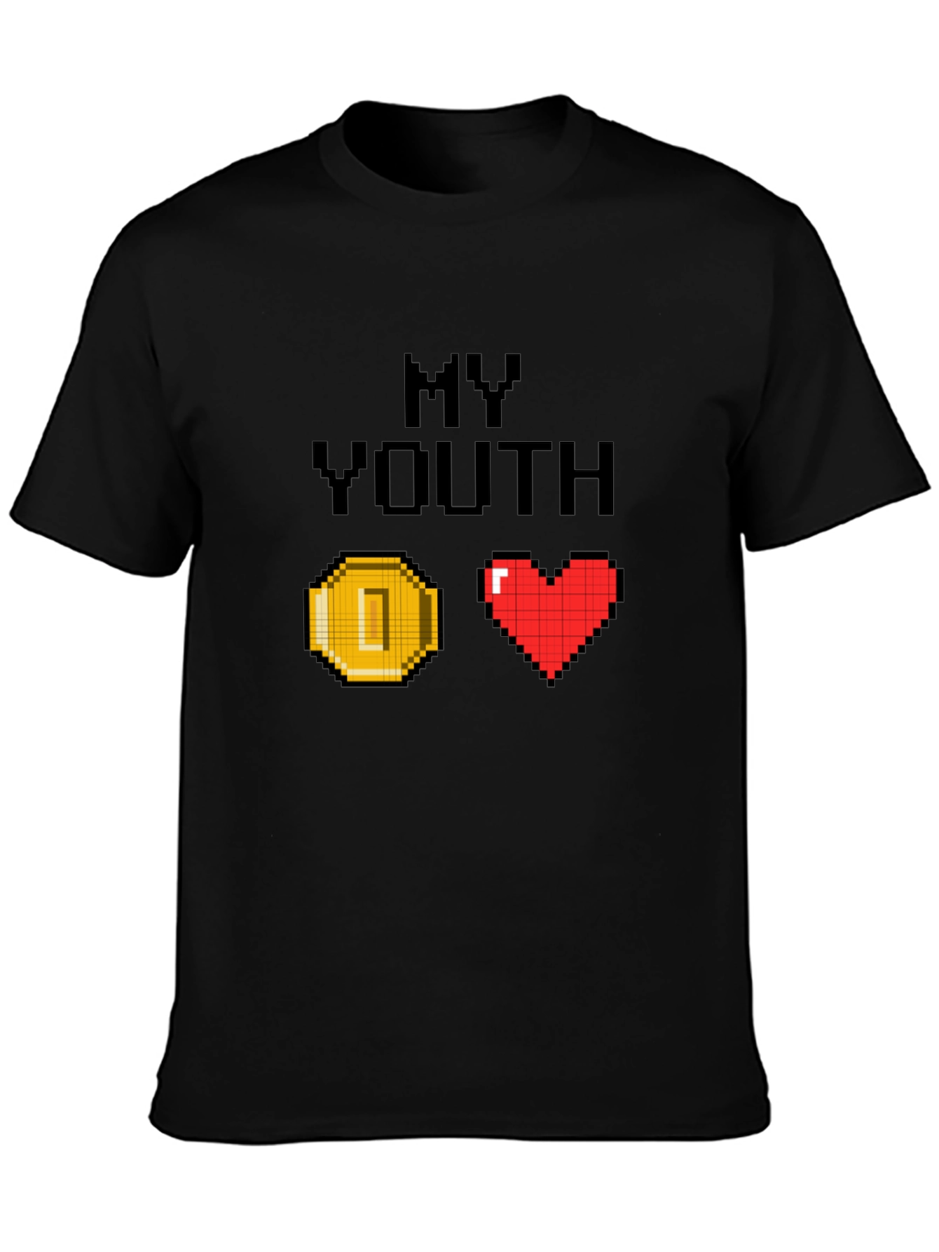 My Youth Pixel Art Graphic T-Shirt