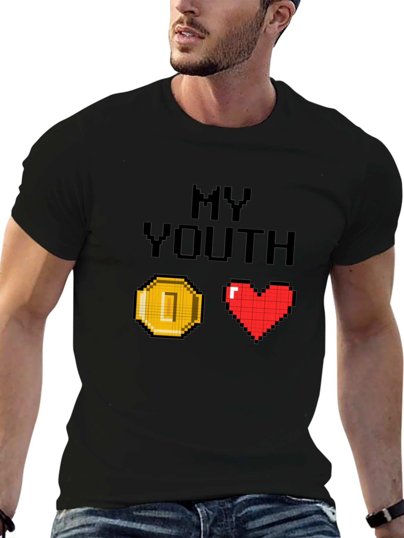 My Youth Pixel Art Graphic T-Shirt