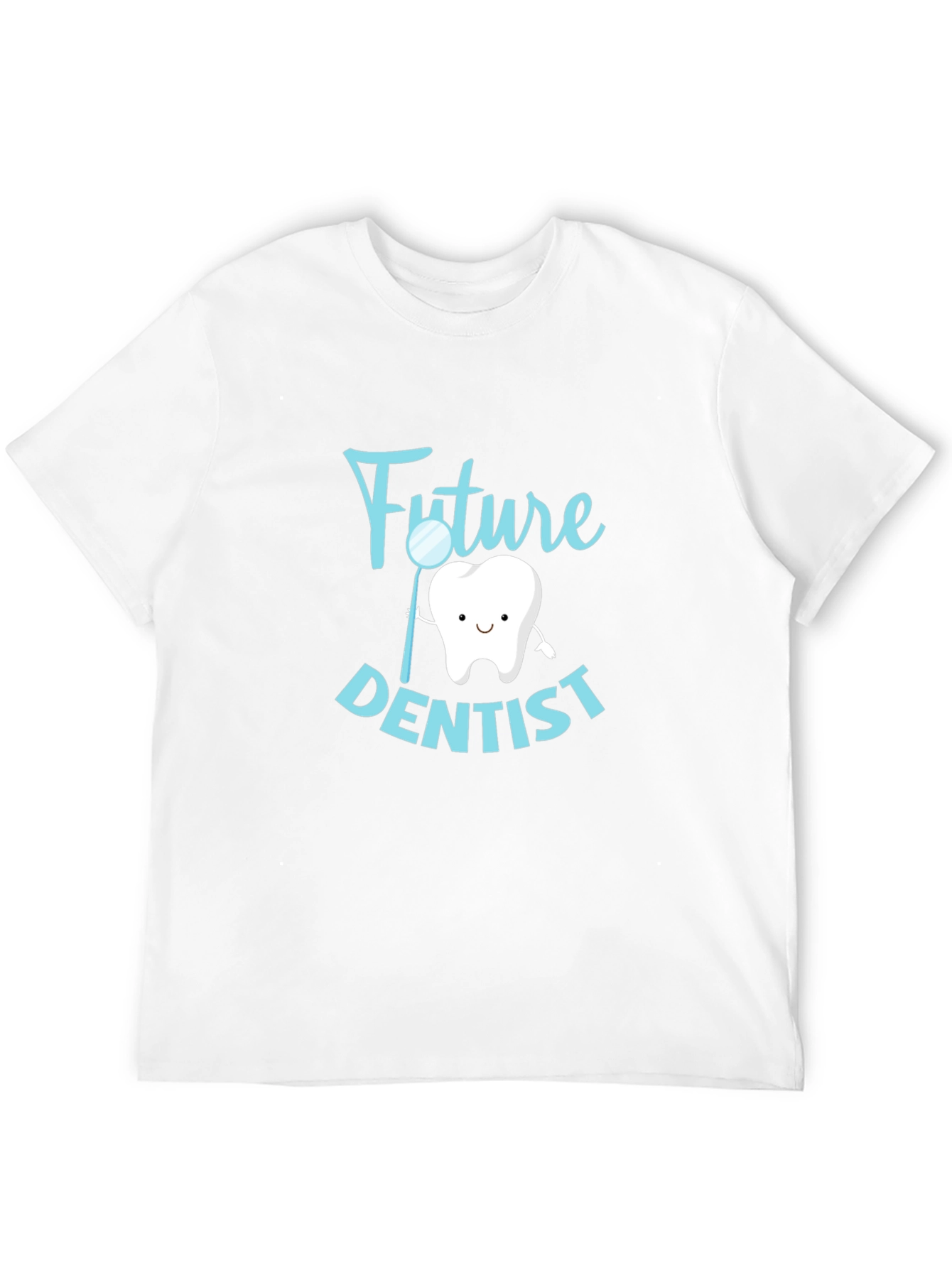 Future Dentist Graphic Tee - Black Cotton T-Shirt