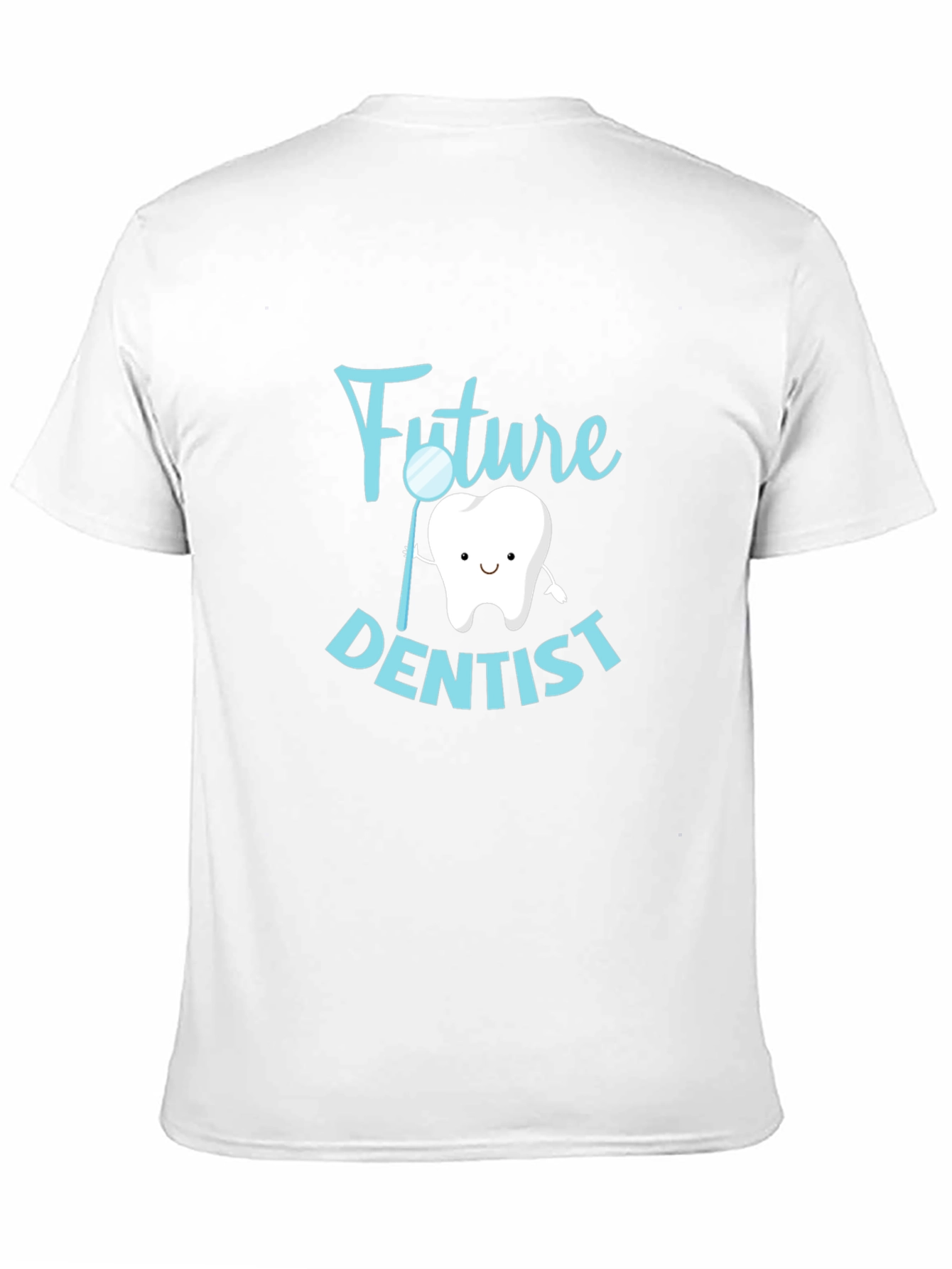 Future Dentist Graphic Tee - Black Cotton T-Shirt