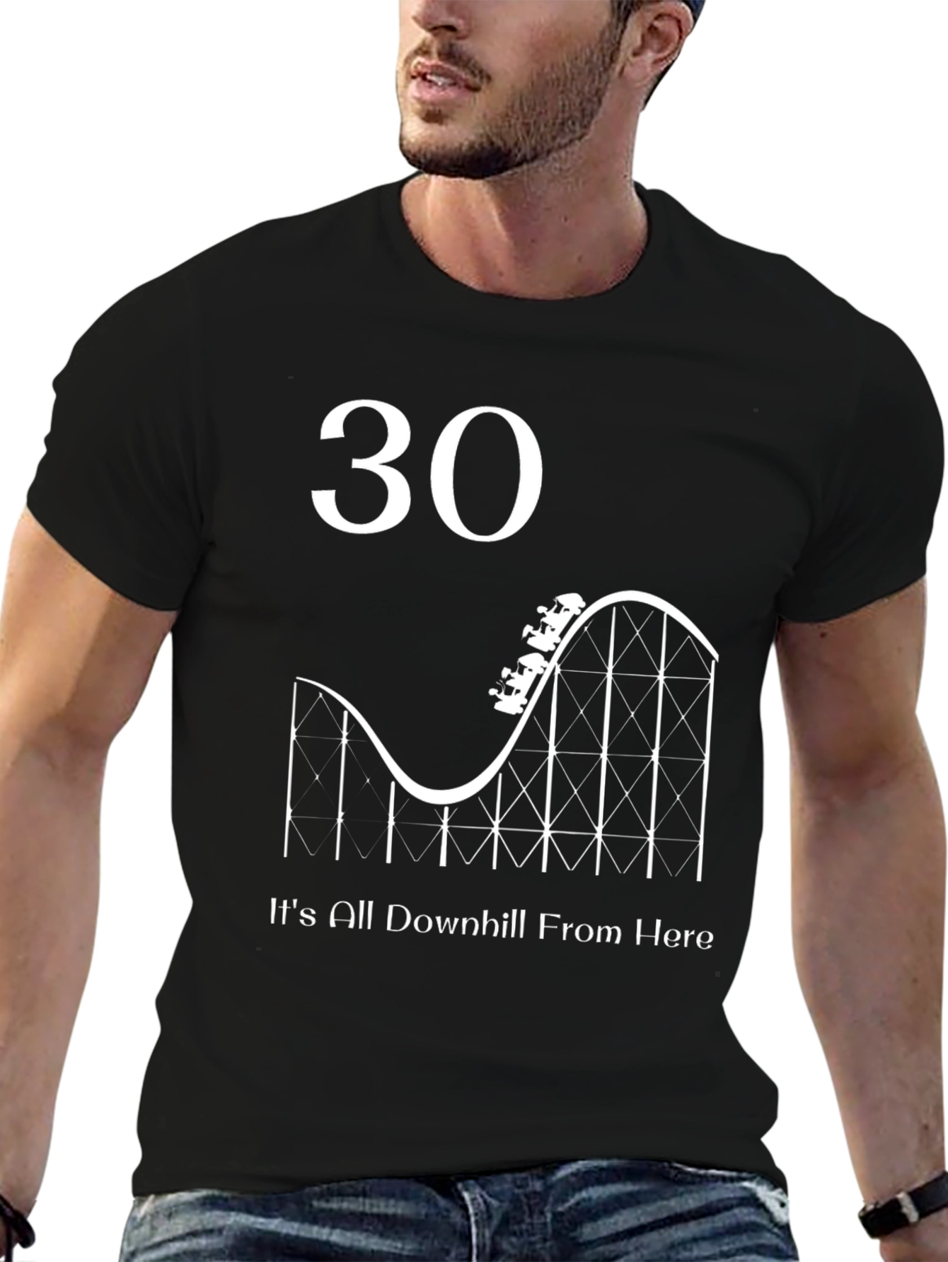 30th Birthday Rollercoaster T-Shirt