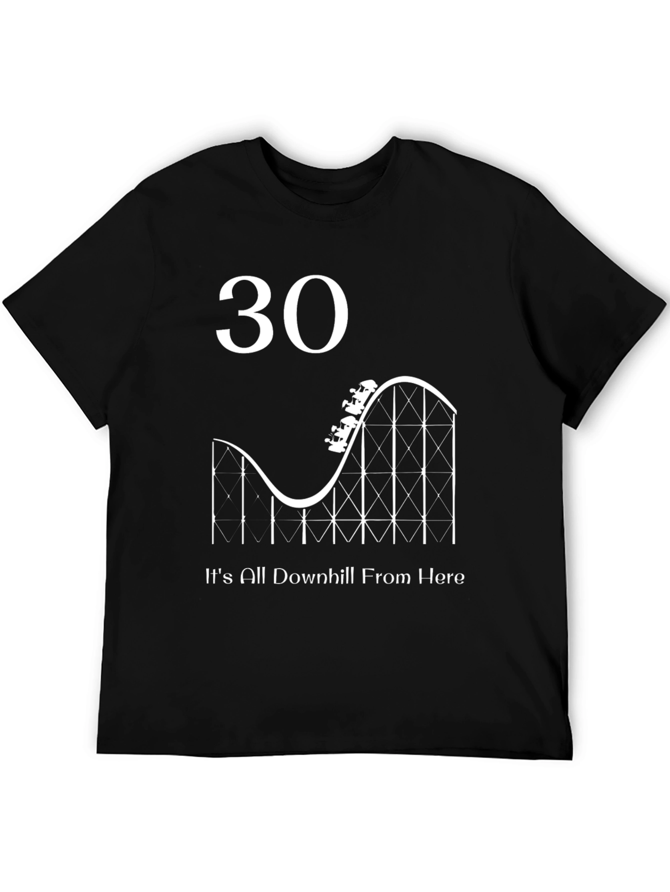 30th Birthday Rollercoaster T-Shirt