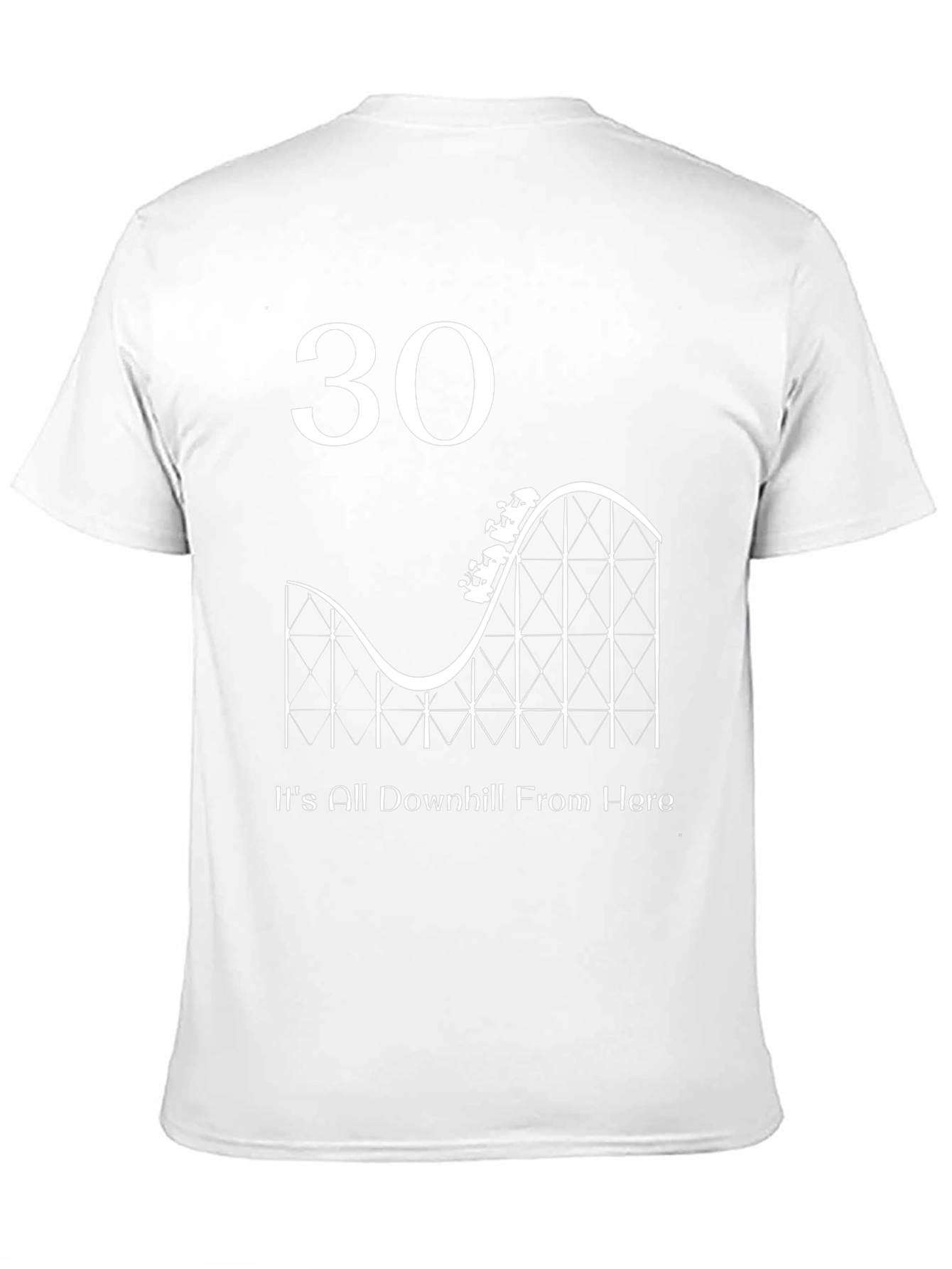 30th Birthday Rollercoaster T-Shirt