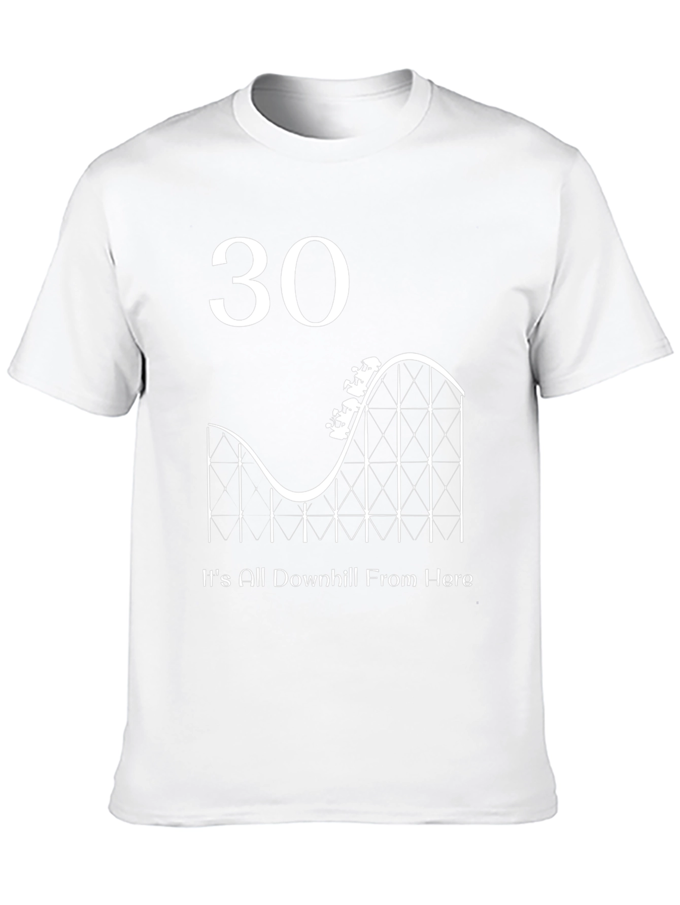 30th Birthday Rollercoaster T-Shirt