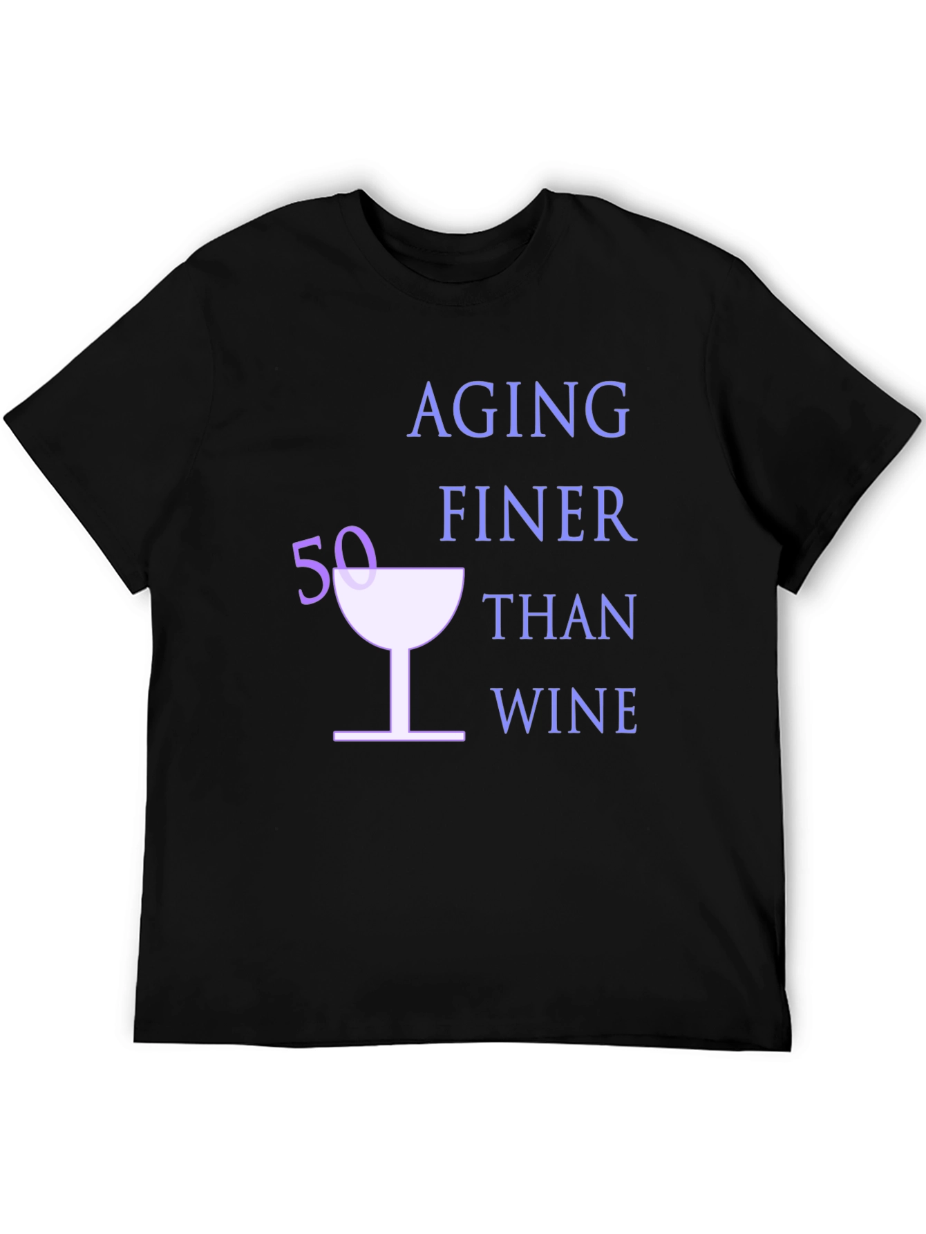 Aging Finer Than Wine Graphic T-Shirt
