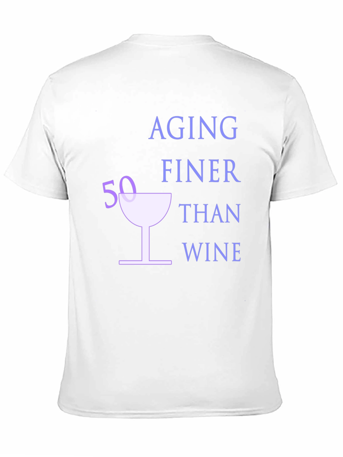 Aging Finer Than Wine Graphic T-Shirt