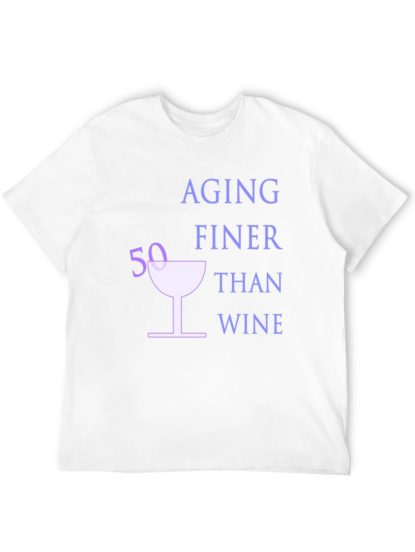 Aging Finer Than Wine Graphic T-Shirt
