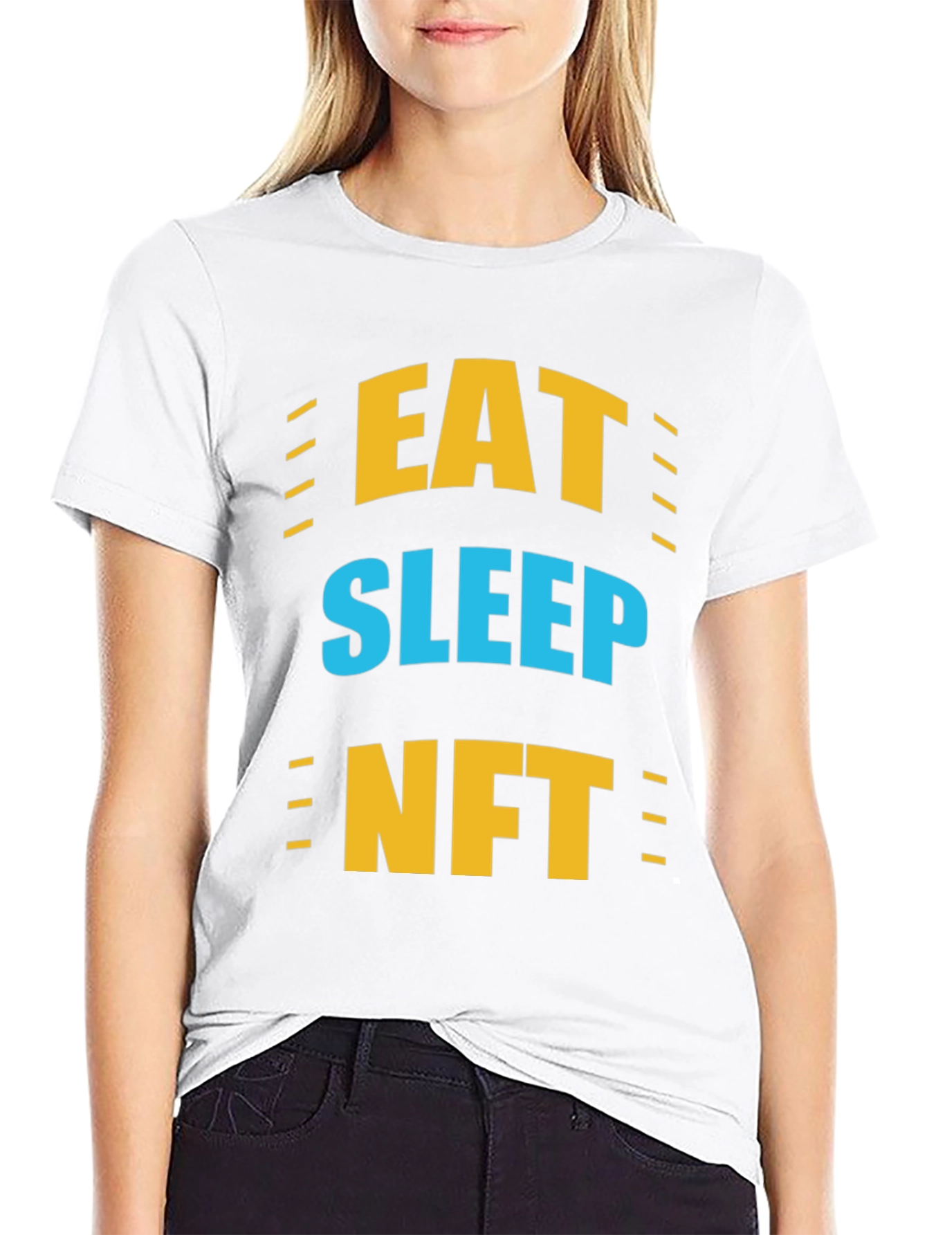 Eat Sleep NFT T-Shirt | Crypto Investor Tee
