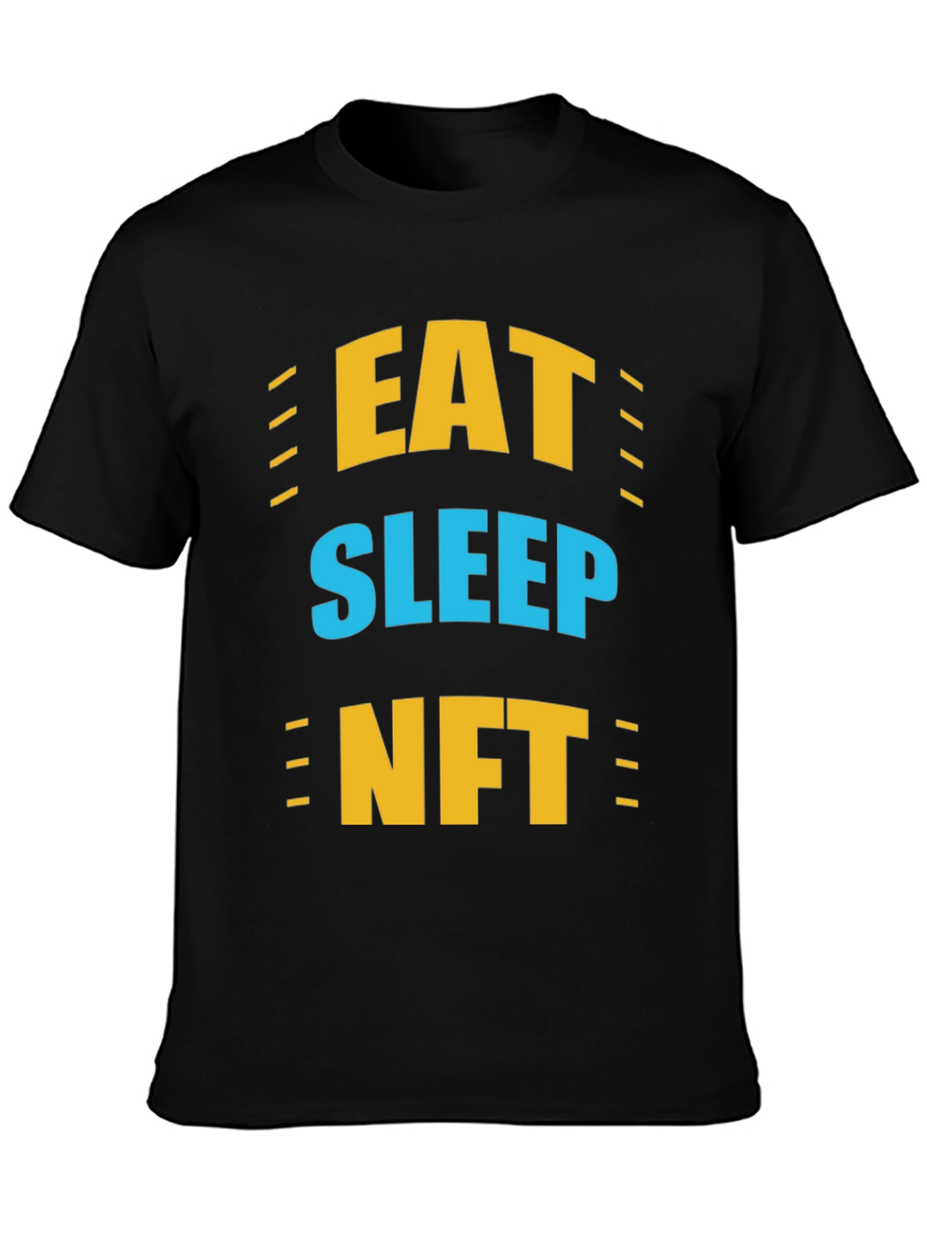 Eat Sleep NFT T-Shirt | Crypto Investor Tee