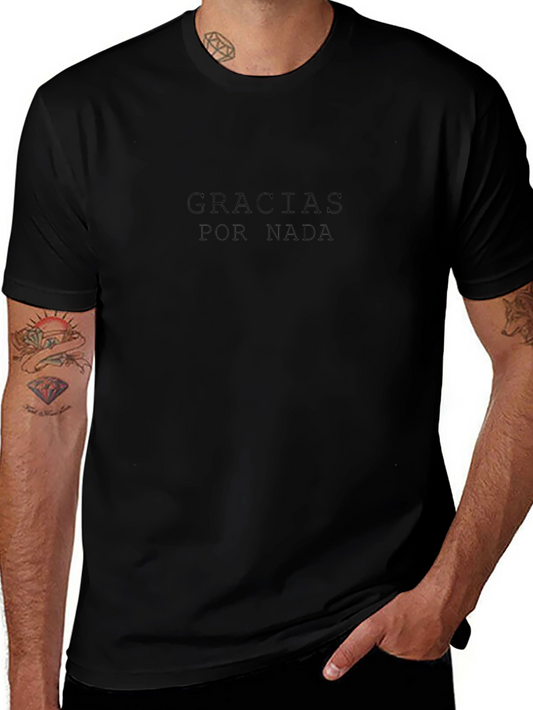 Gracias Por Nada Black T-Shirt