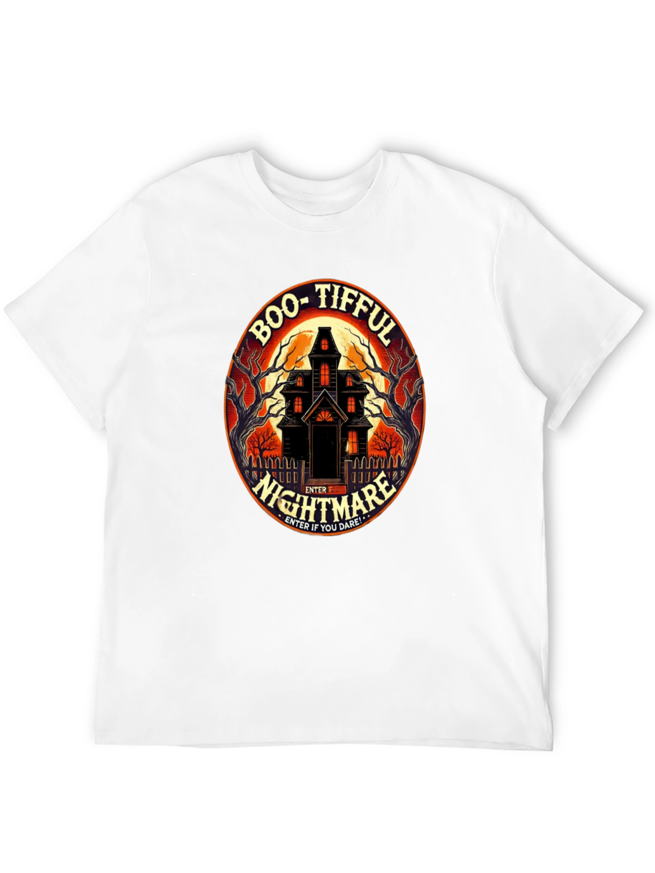Boo-tiful Nightmare Halloween Graphic T-Shirt
