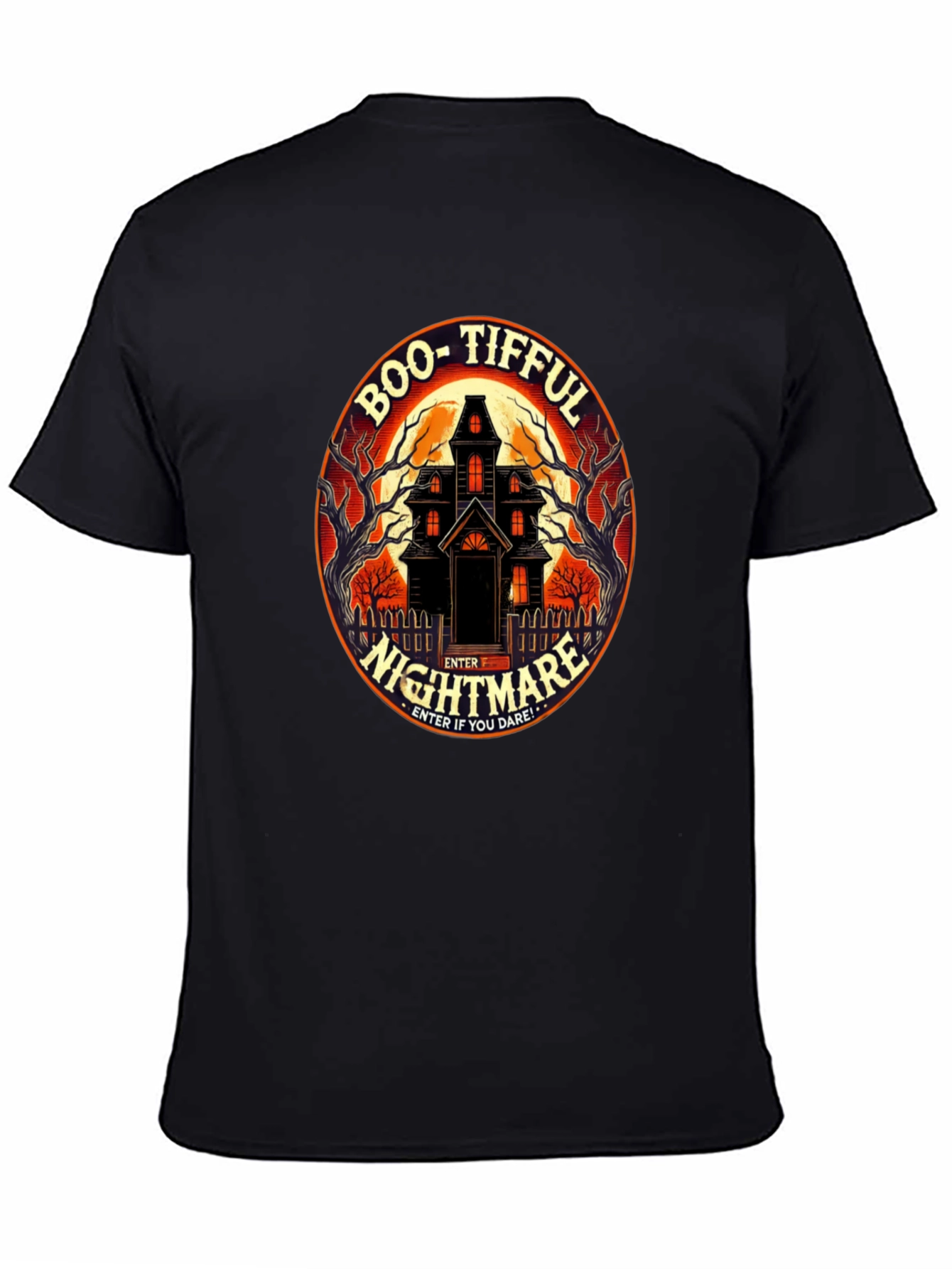 Boo-tiful Nightmare Halloween Graphic T-Shirt