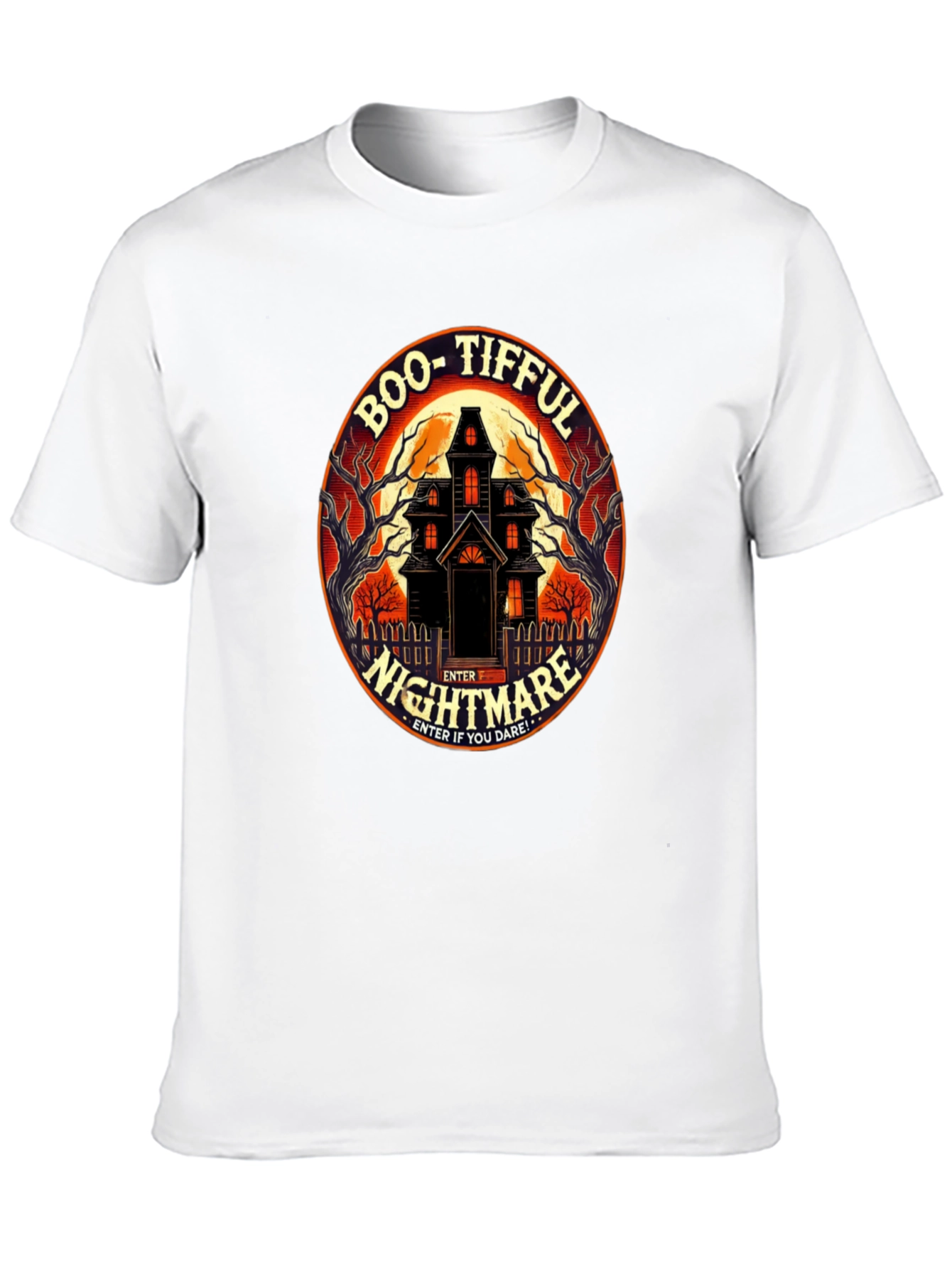 Boo-tiful Nightmare Halloween Graphic T-Shirt