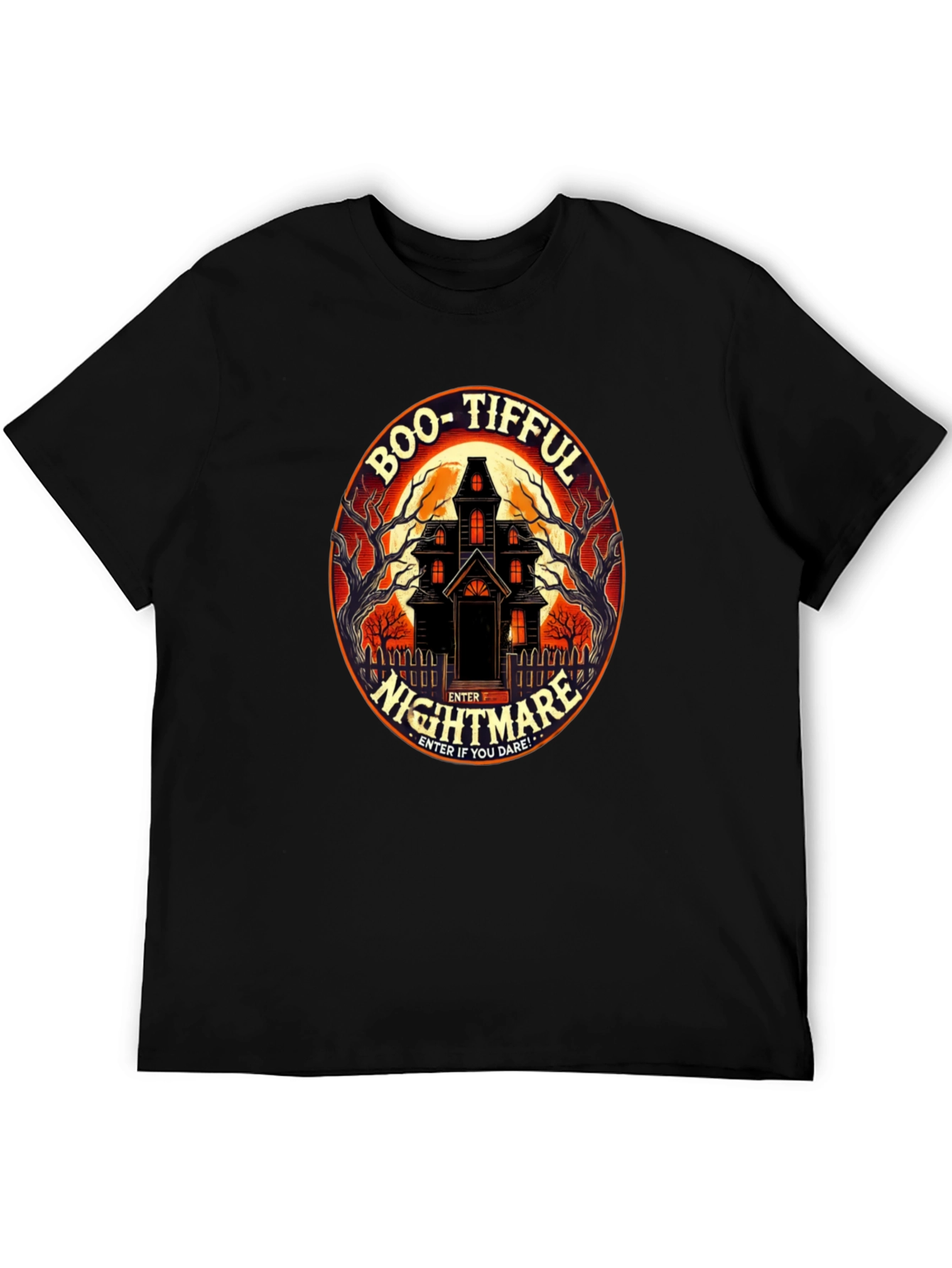 Boo-tiful Nightmare Halloween Graphic T-Shirt