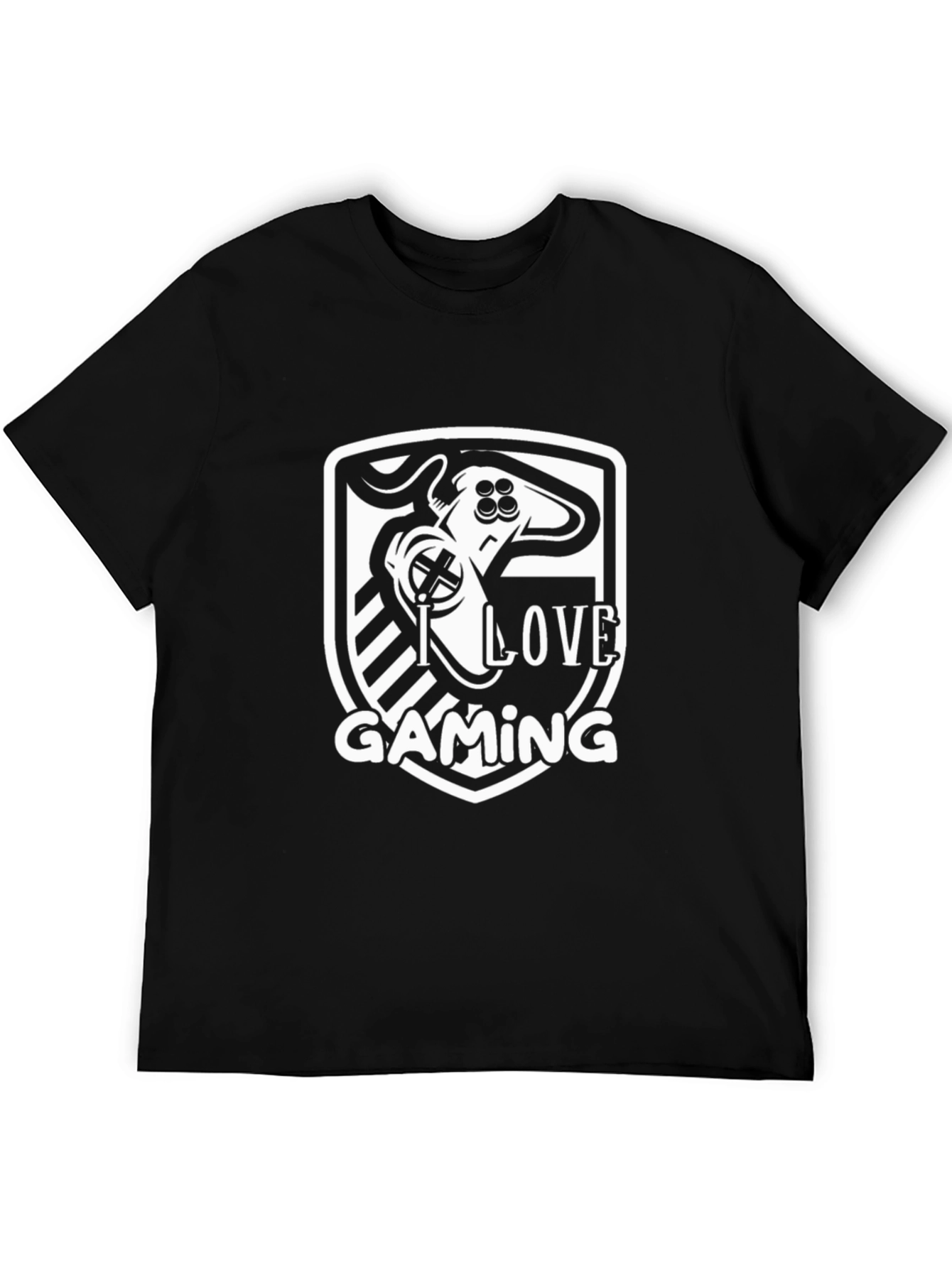 I Love Gaming T-Shirt - Gamer Controller Design