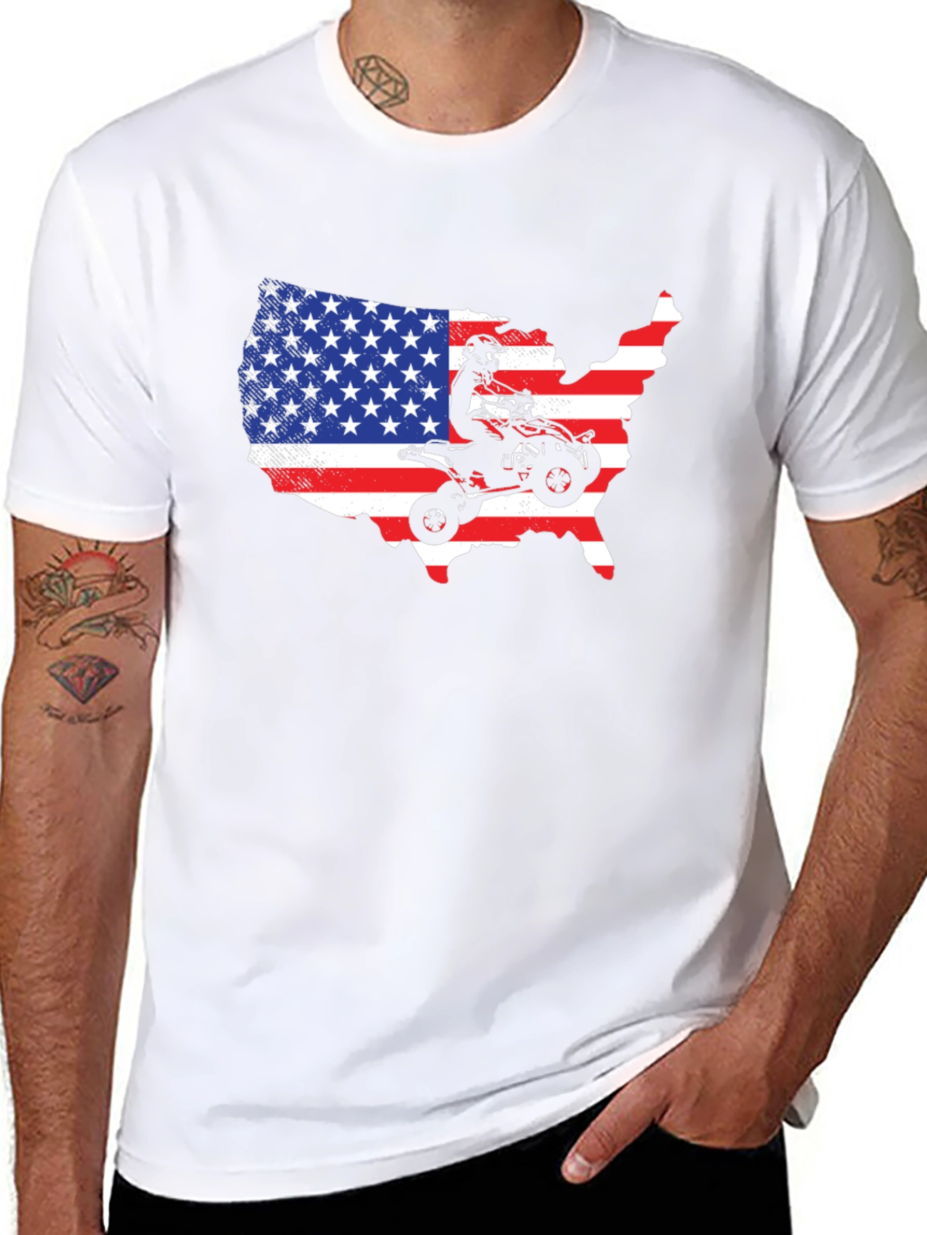 USA ATV Rider T-Shirt