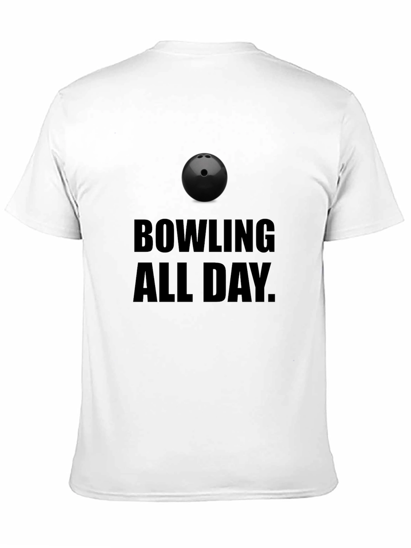Bowling All Day Black T-Shirt