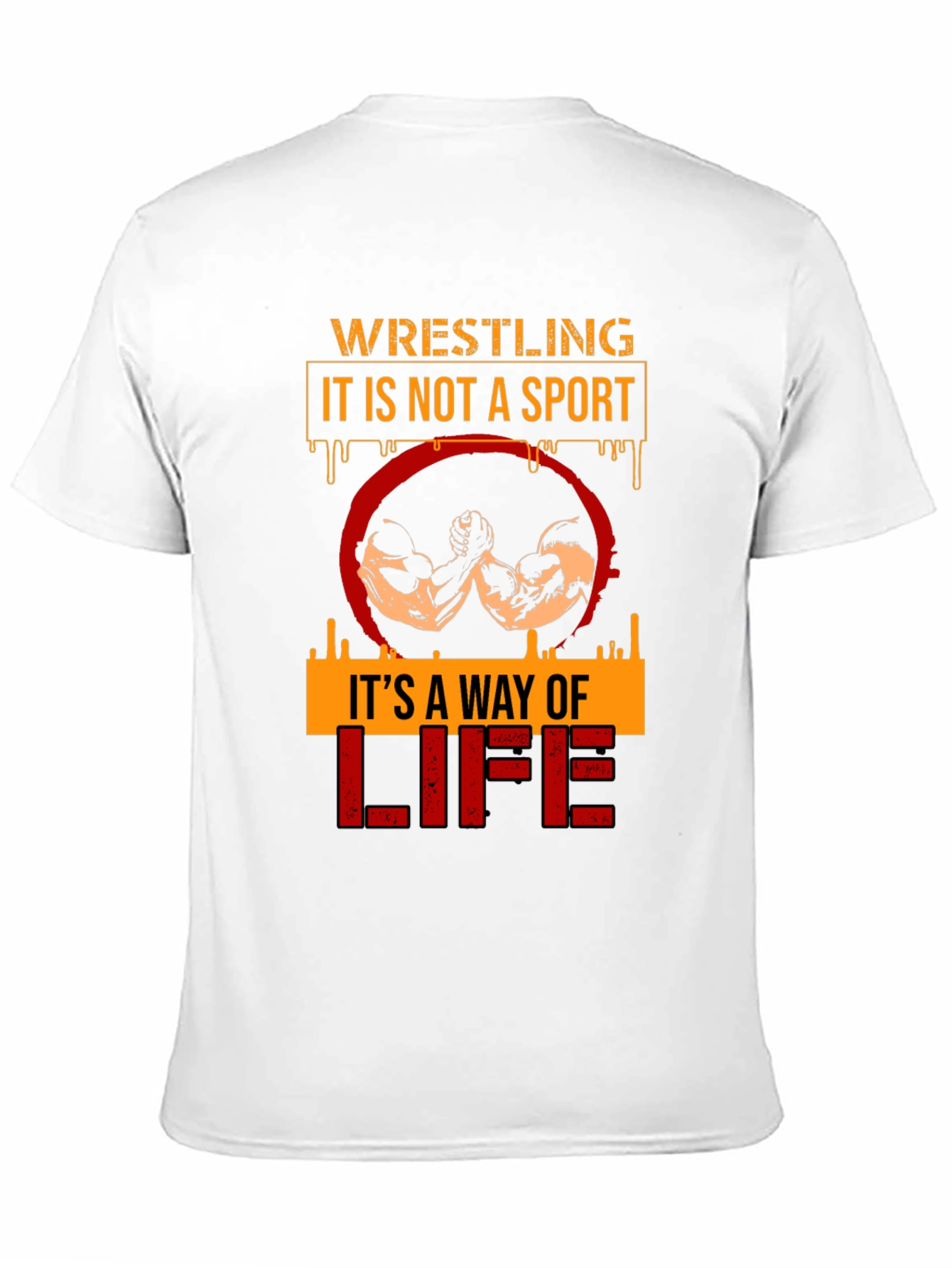 Wrestling Way of Life Graphic Tee