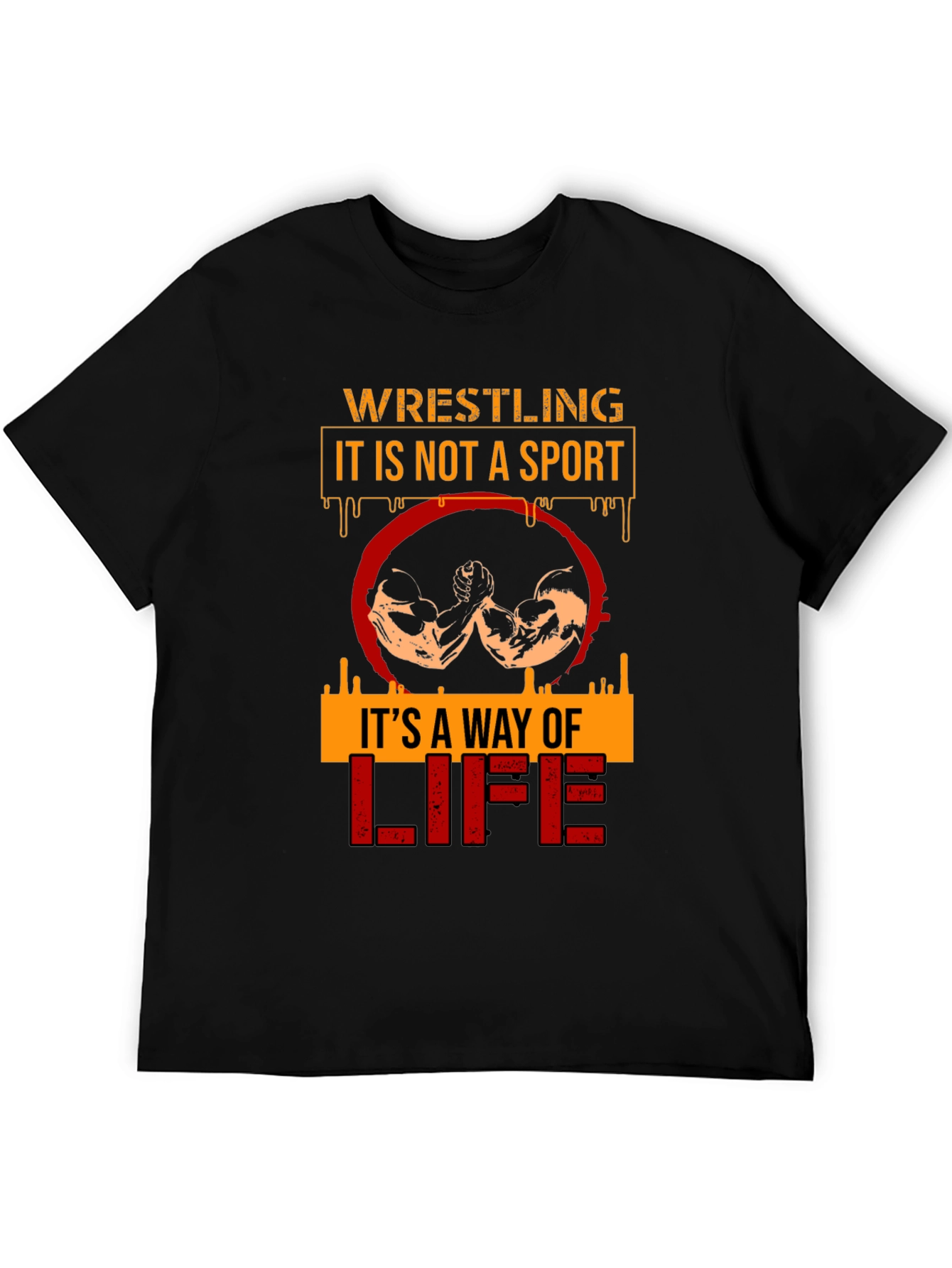 Wrestling Way of Life Graphic Tee