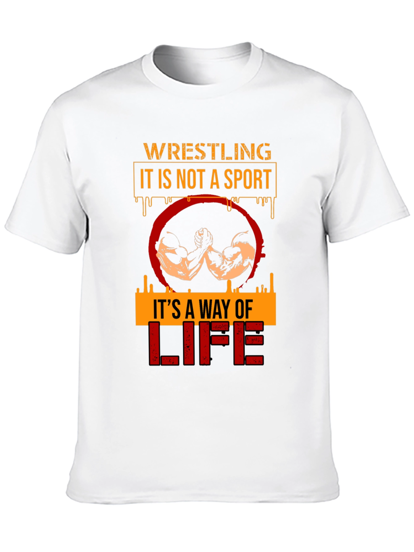Wrestling Way of Life Graphic Tee