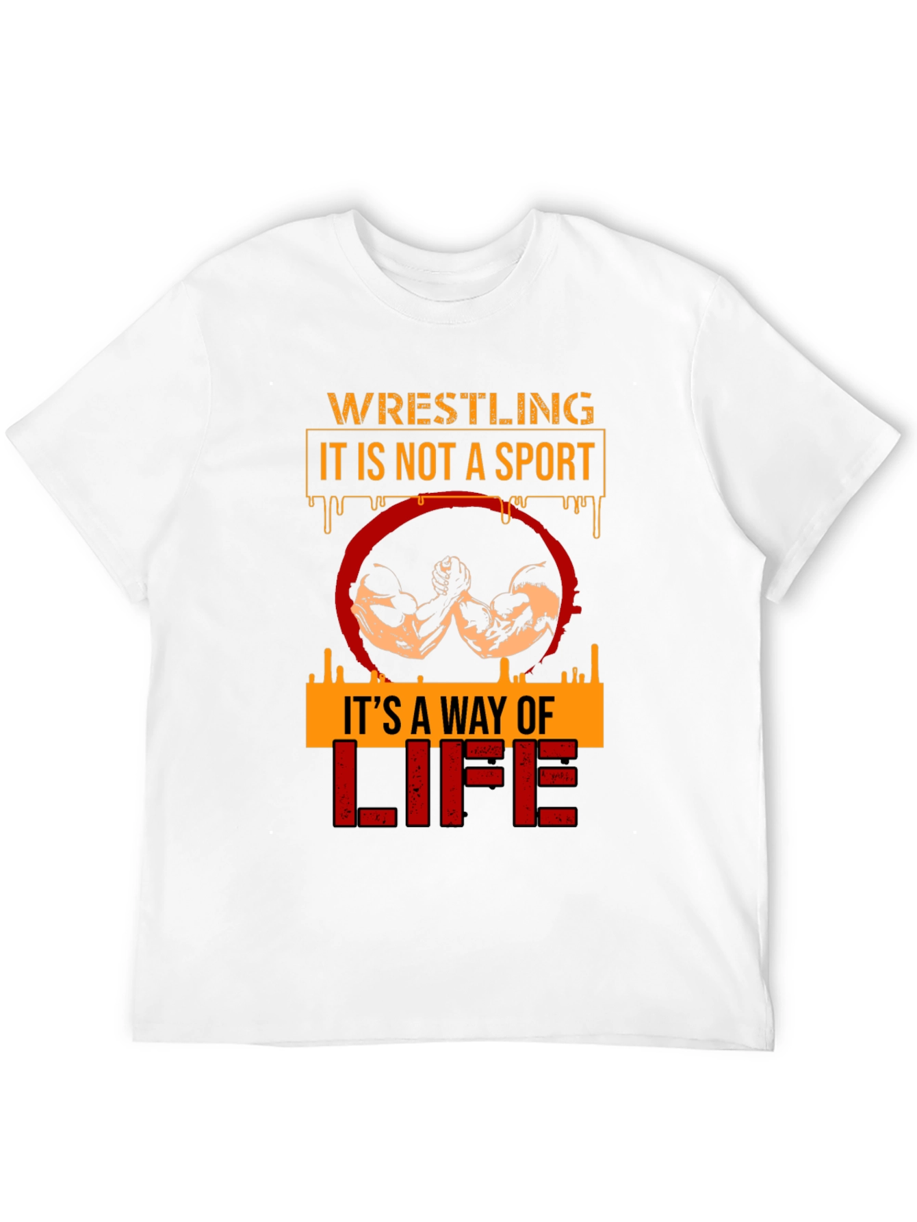 Wrestling Way of Life Graphic Tee